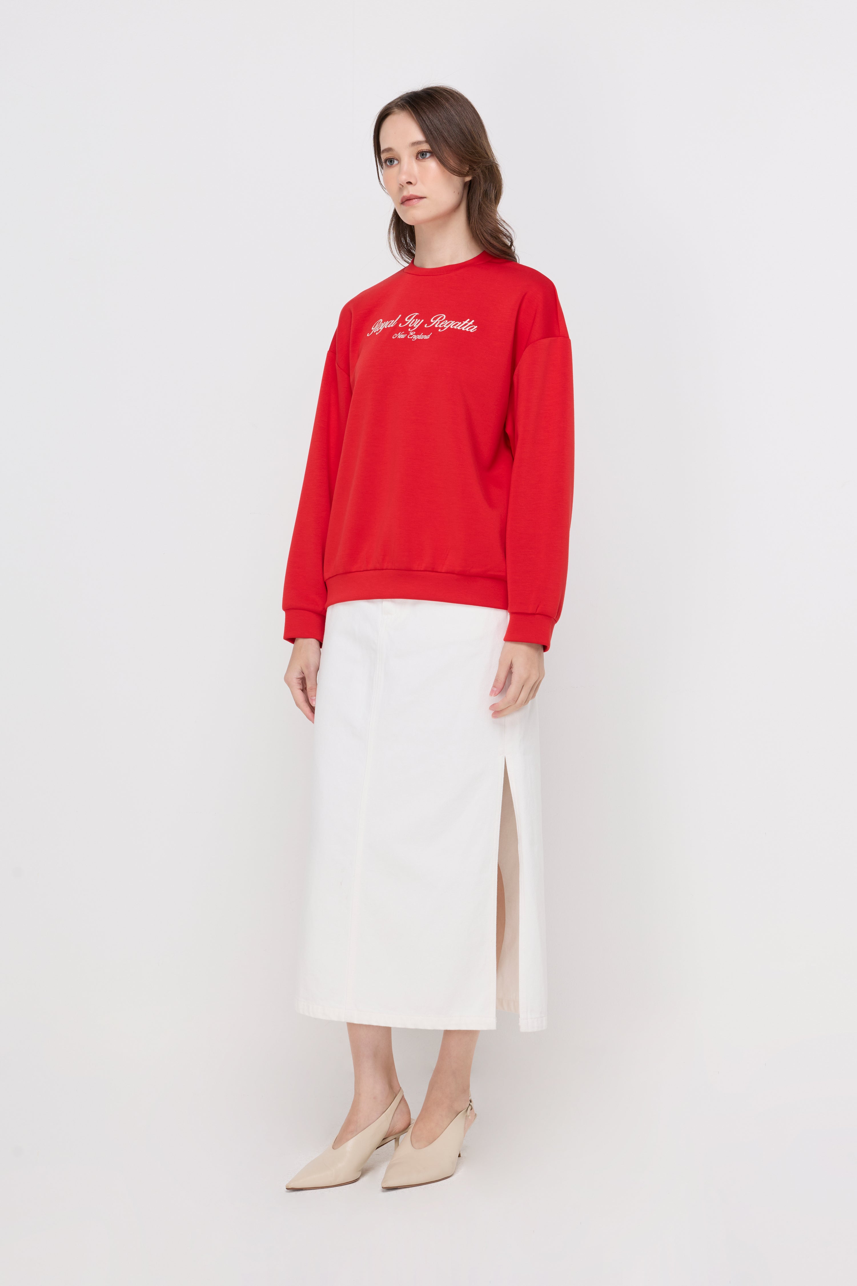 SIGNATURE CREW NECK PULLOVER