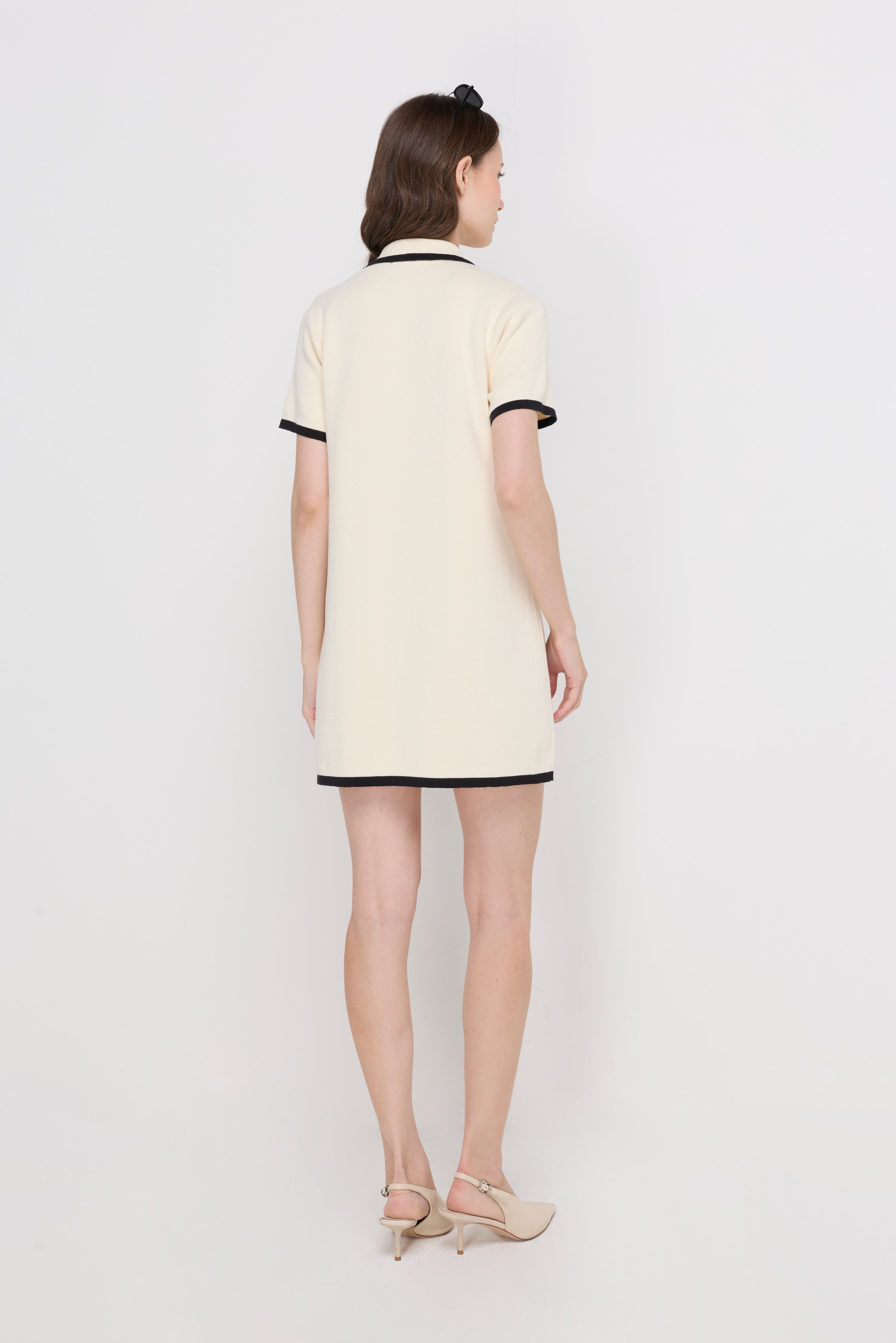 POCKET DETAIL KNIT DRESS