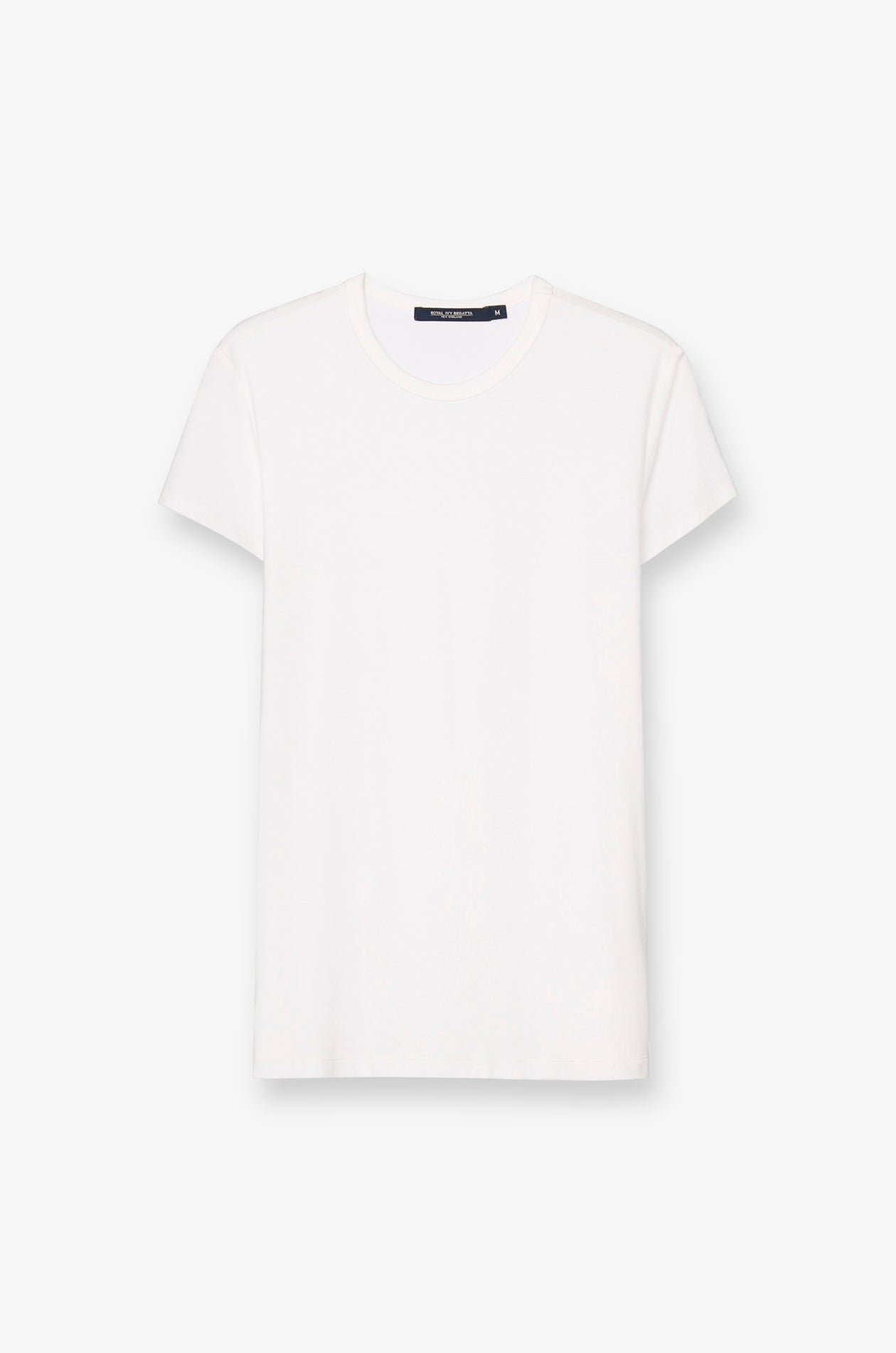 TEXTURED KNIT CREW NECK T-SHIRT