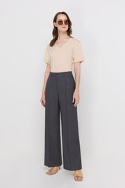 TAILORED FLAT FRONT TROUSERS