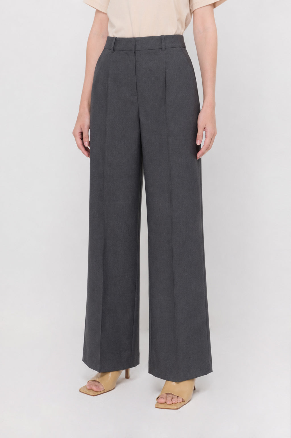 TAILORED FLAT FRONT TROUSERS