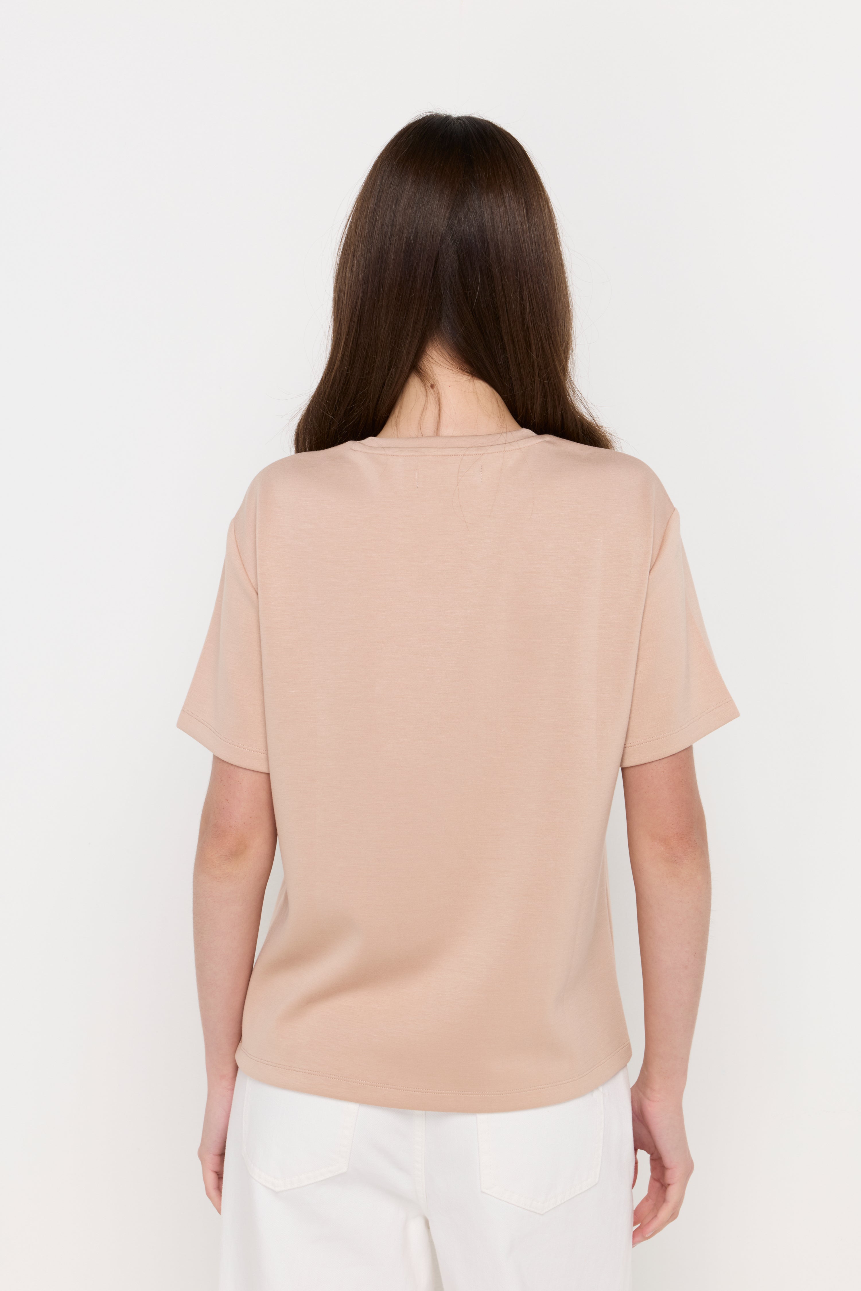 เสื้อยืดถักลายสุนัขสไตล์วินเทจ