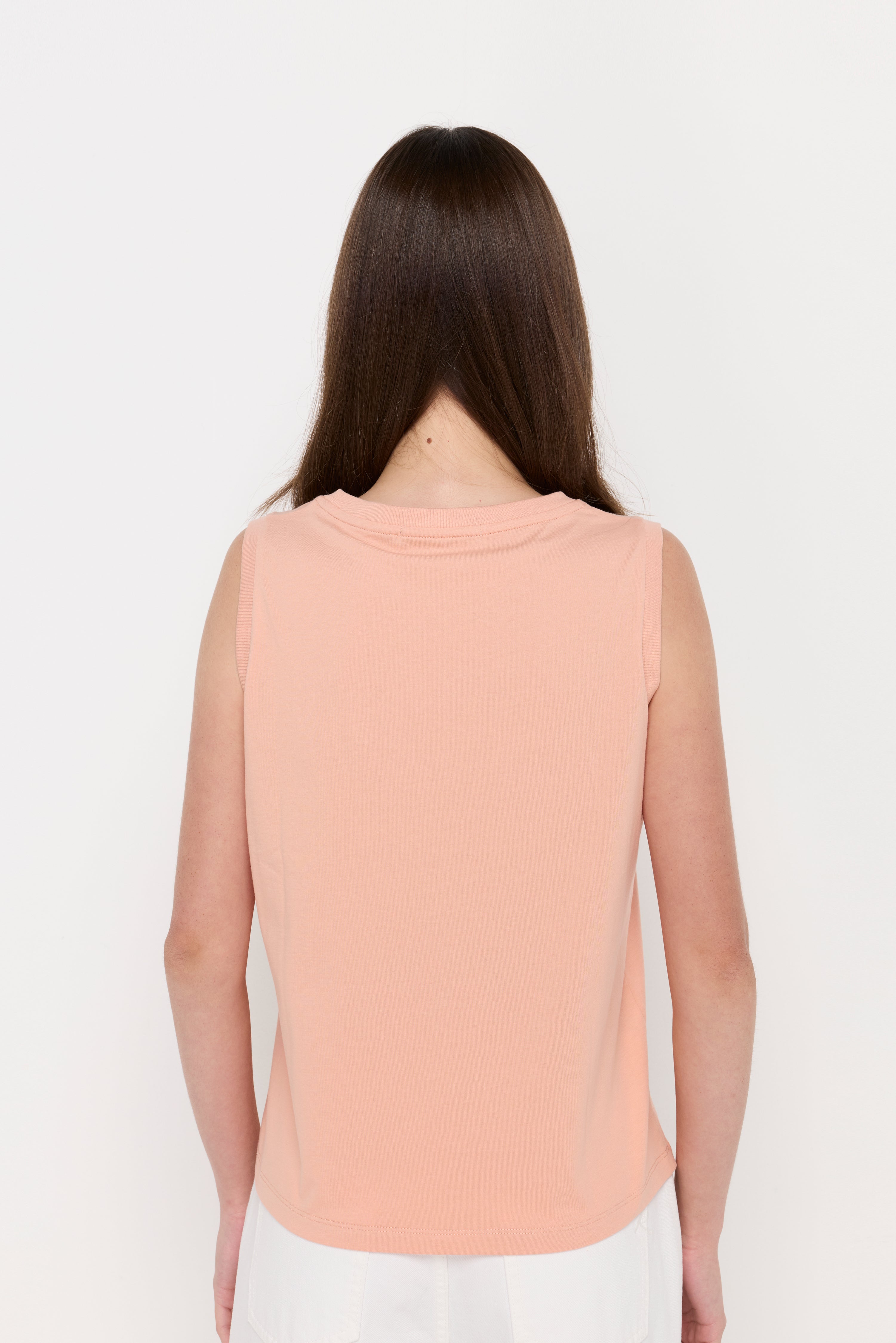 ESSENTIAL SLEEVELESS KNIT TOP
