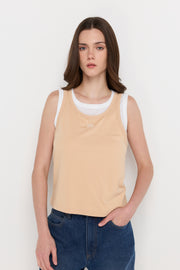 SIGNATURE KNIT TANK TOP