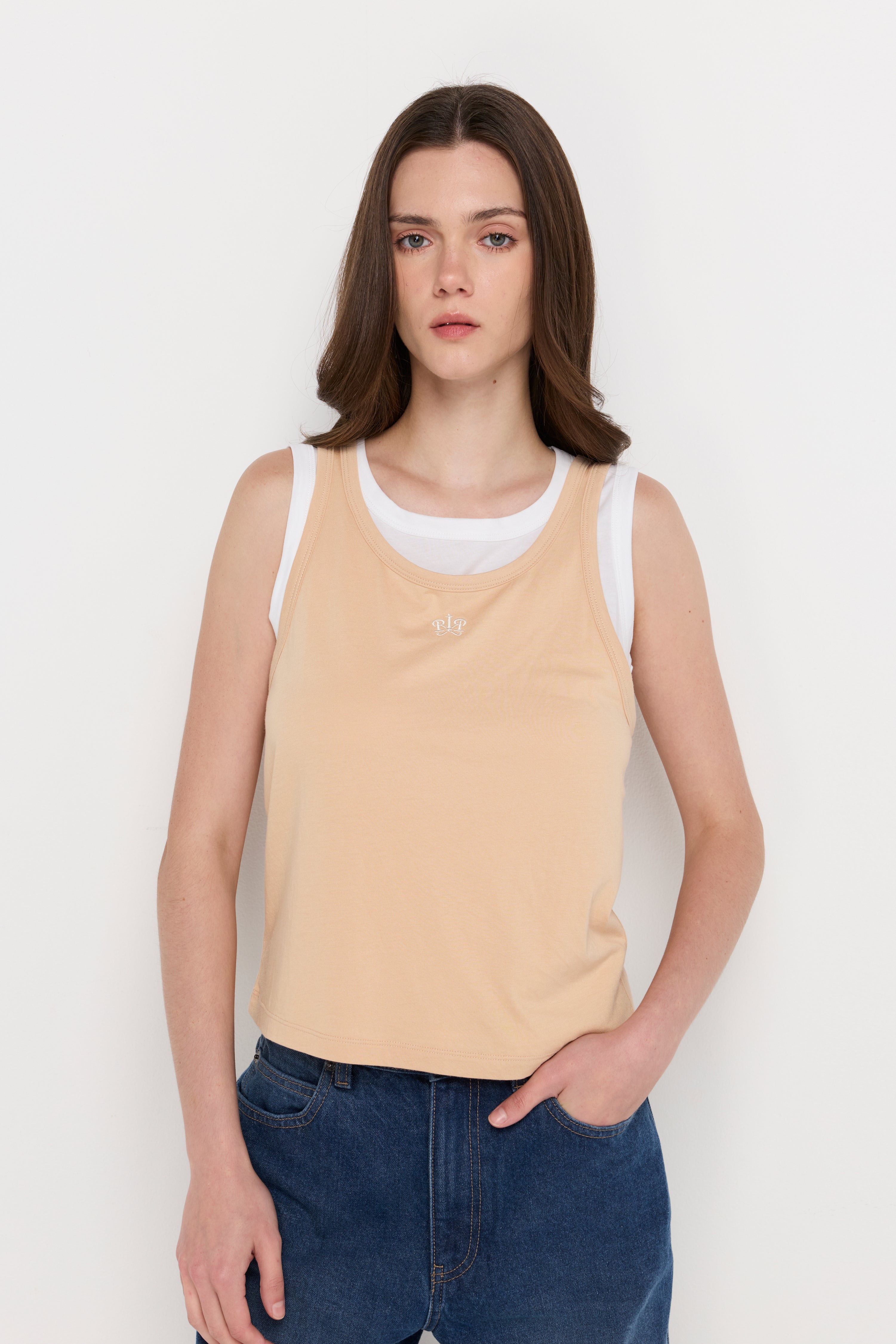 SIGNATURE KNIT TANK TOP