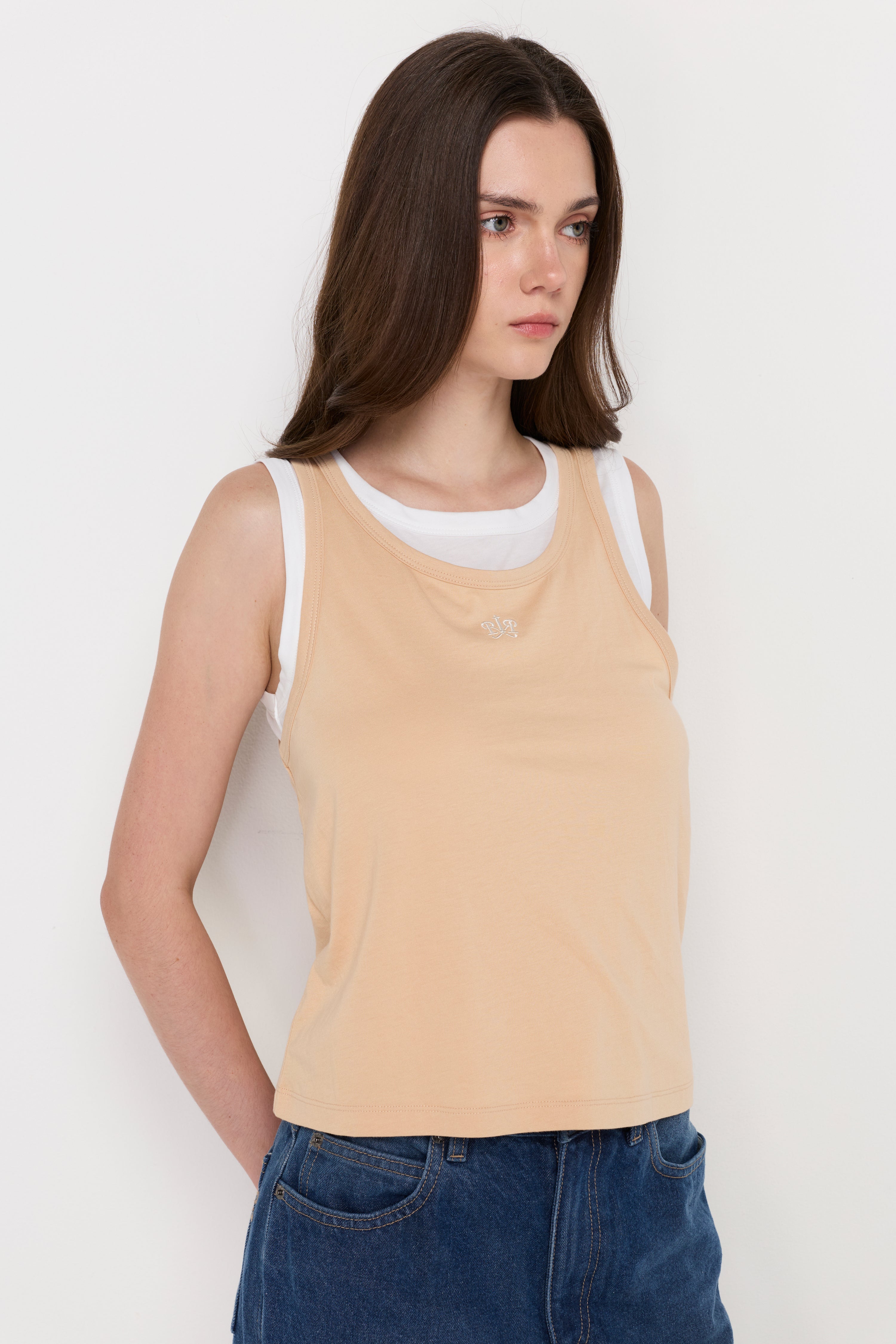 SIGNATURE KNIT TANK TOP