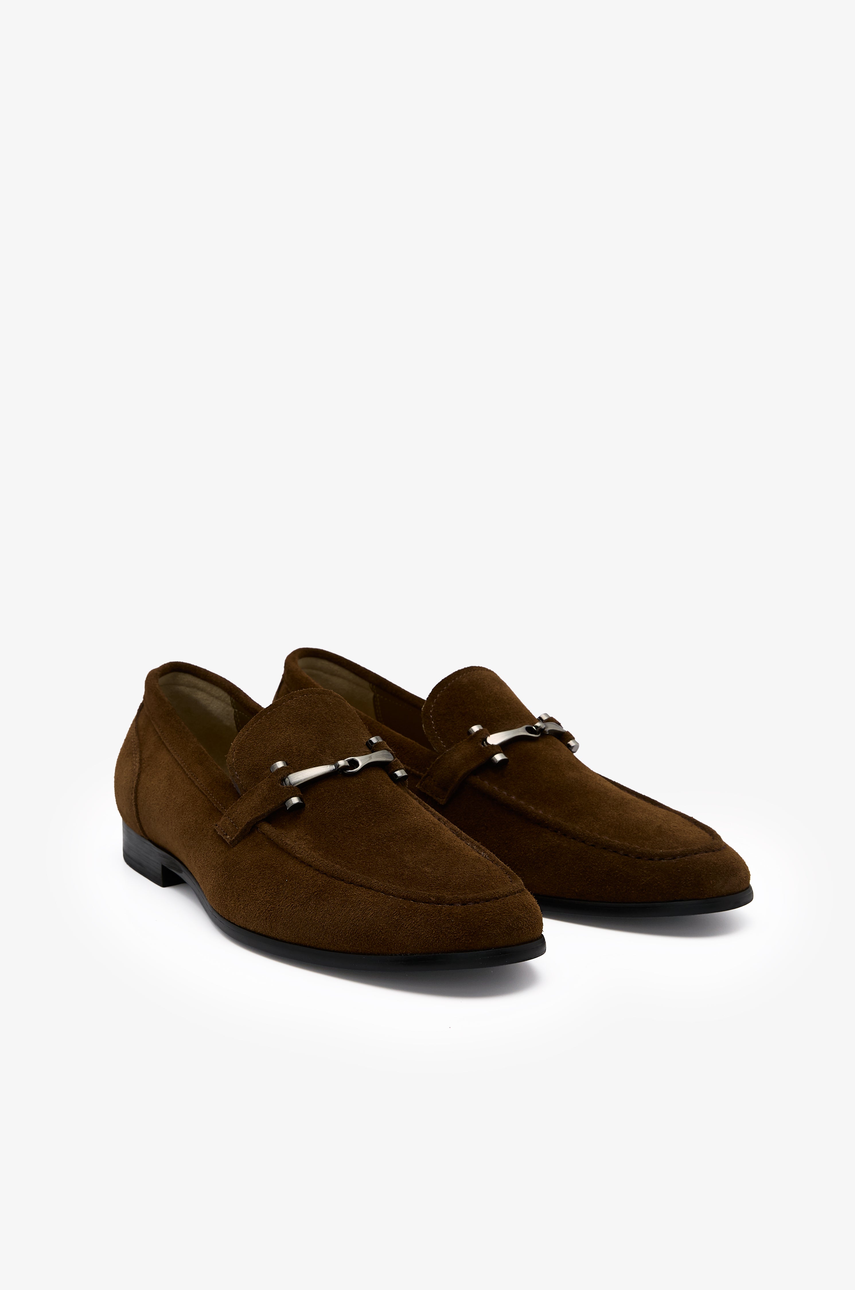 HORSEBIT SUEDE LOAFERS