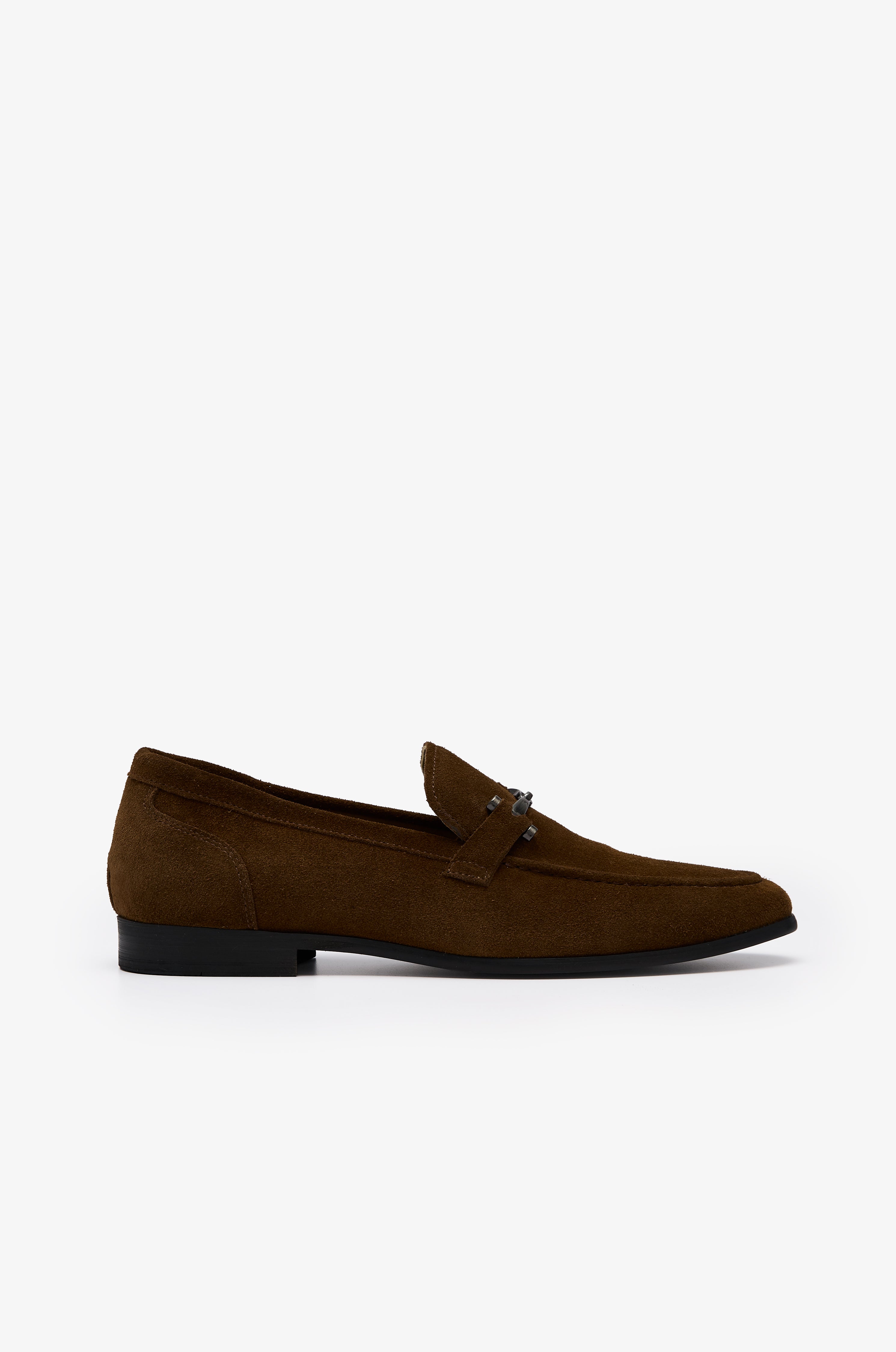 HORSEBIT SUEDE LOAFERS