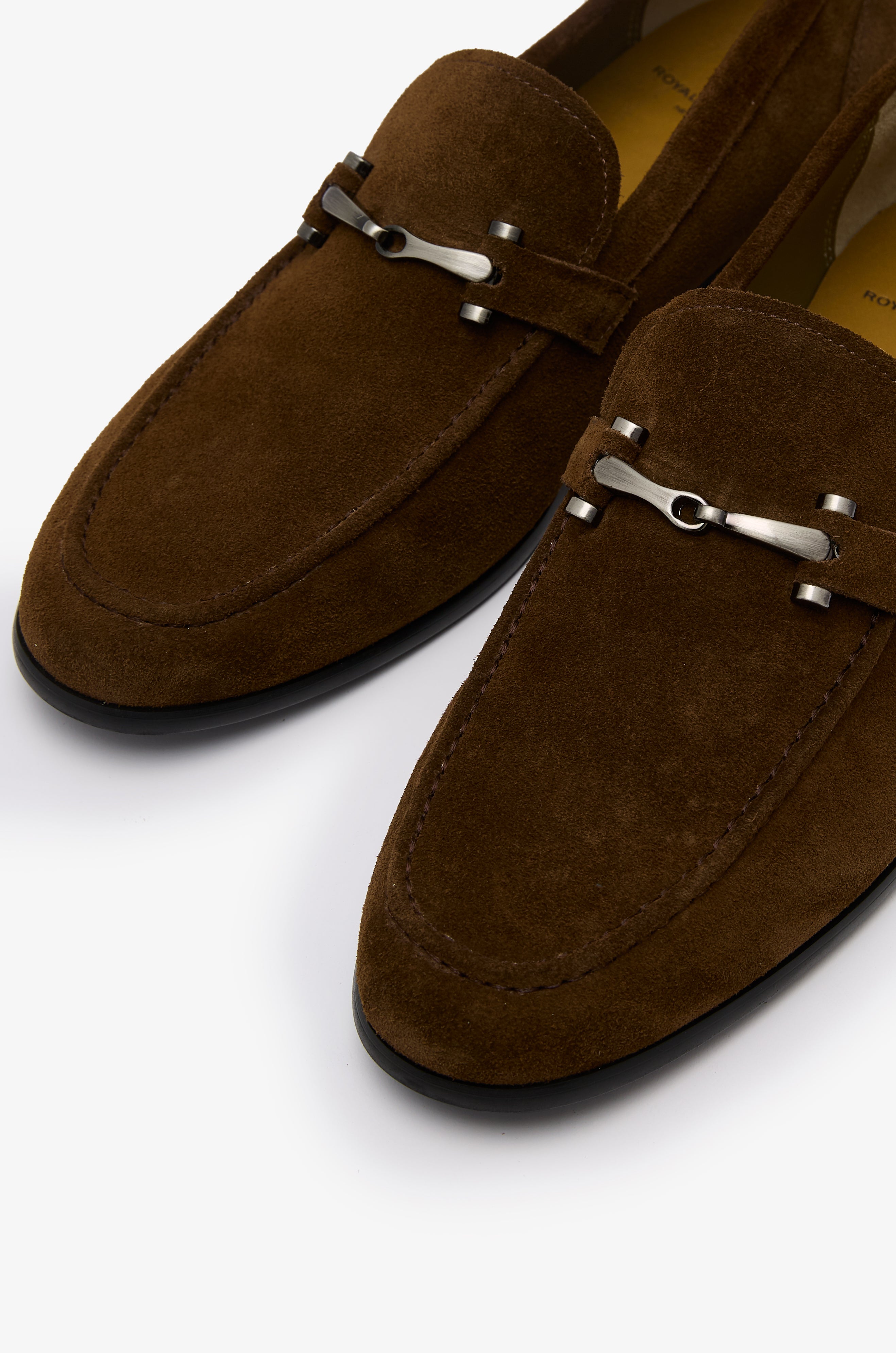 HORSEBIT SUEDE LOAFERS