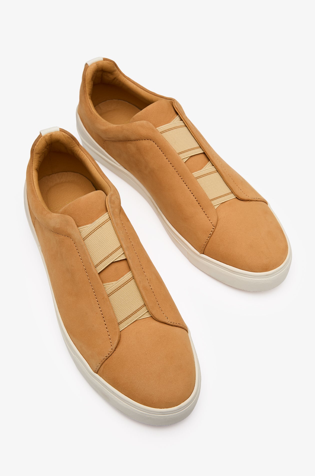NAPPA LEATHER SLIP-ON SNEAKERS