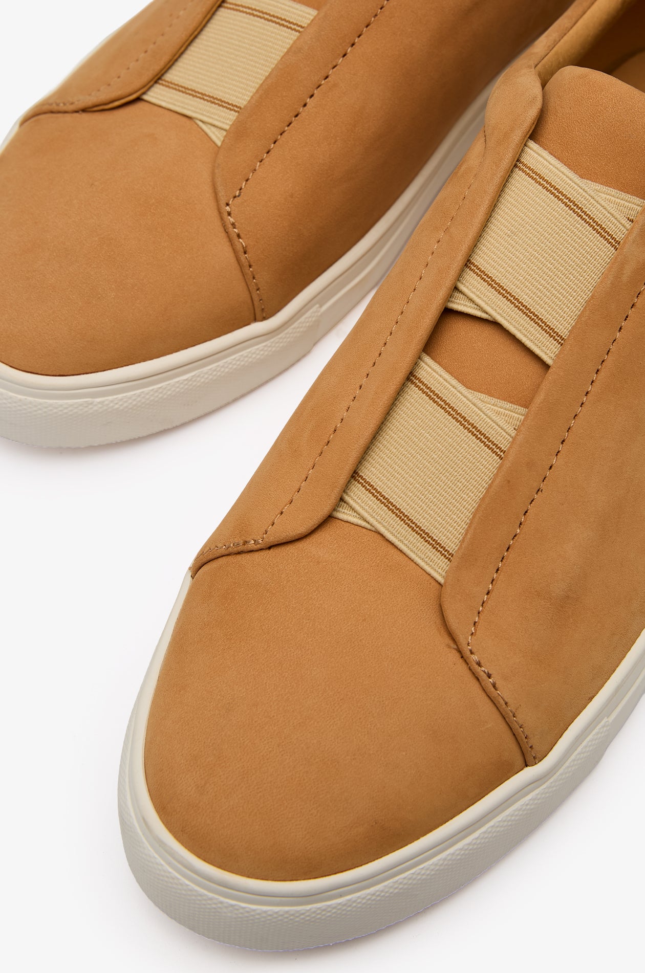 NAPPA LEATHER SLIP-ON SNEAKERS