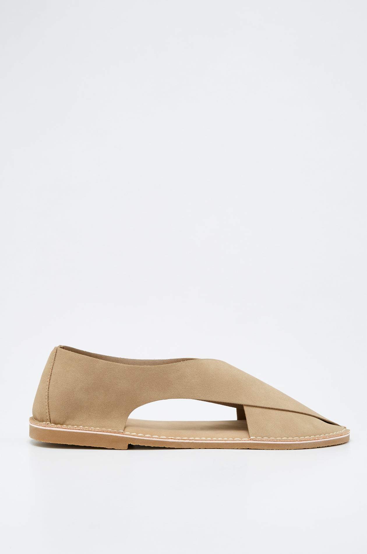 CROSS STRAP SANDALS