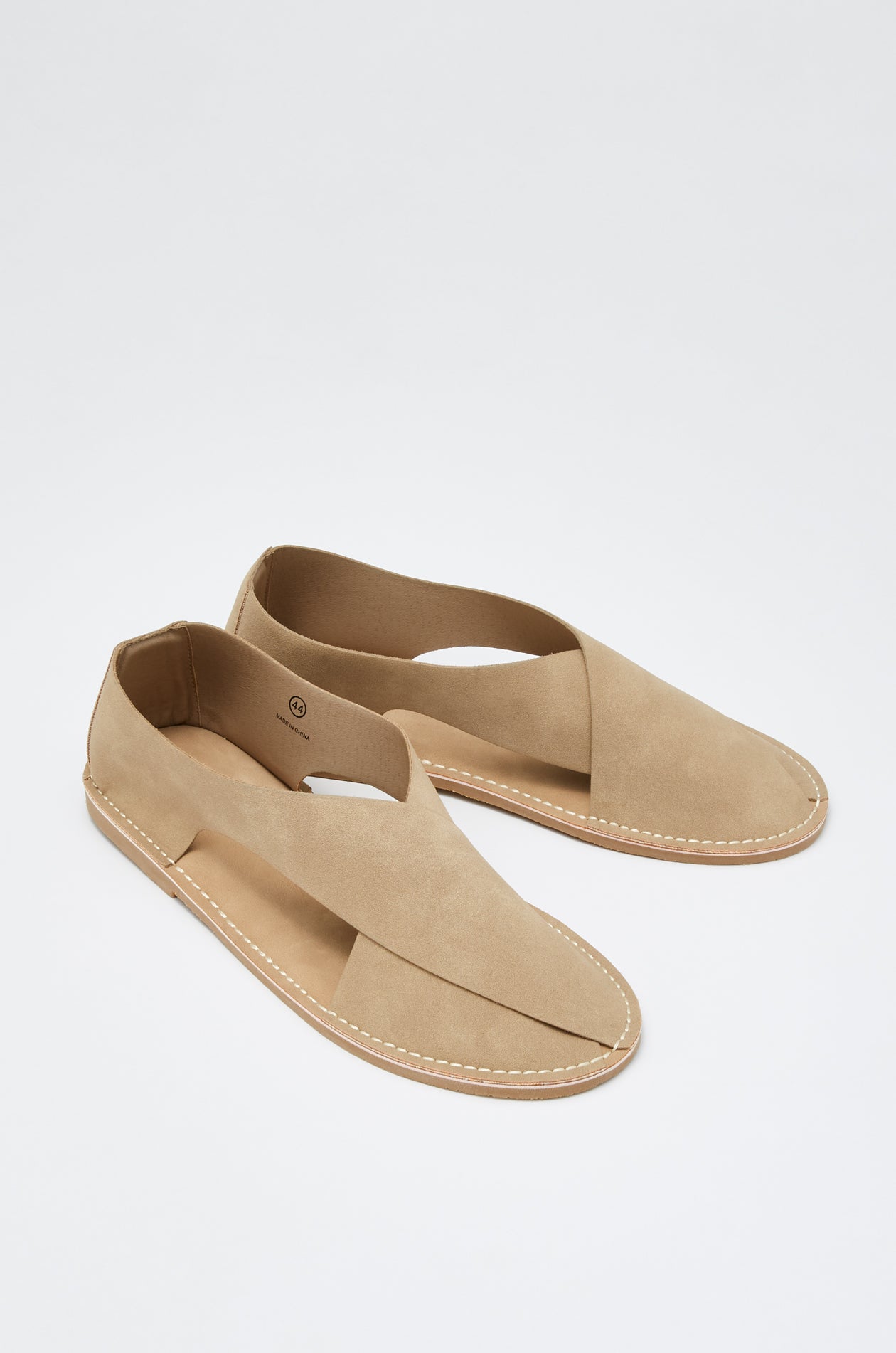 CROSS STRAP SANDALS