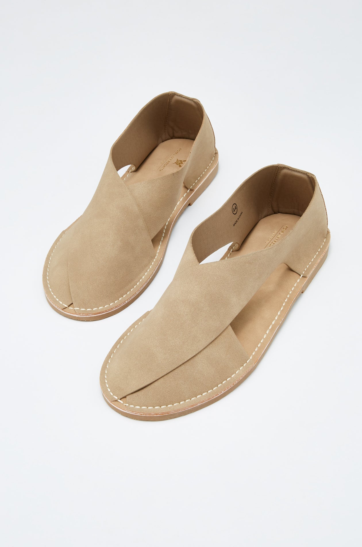 CROSS STRAP SANDALS