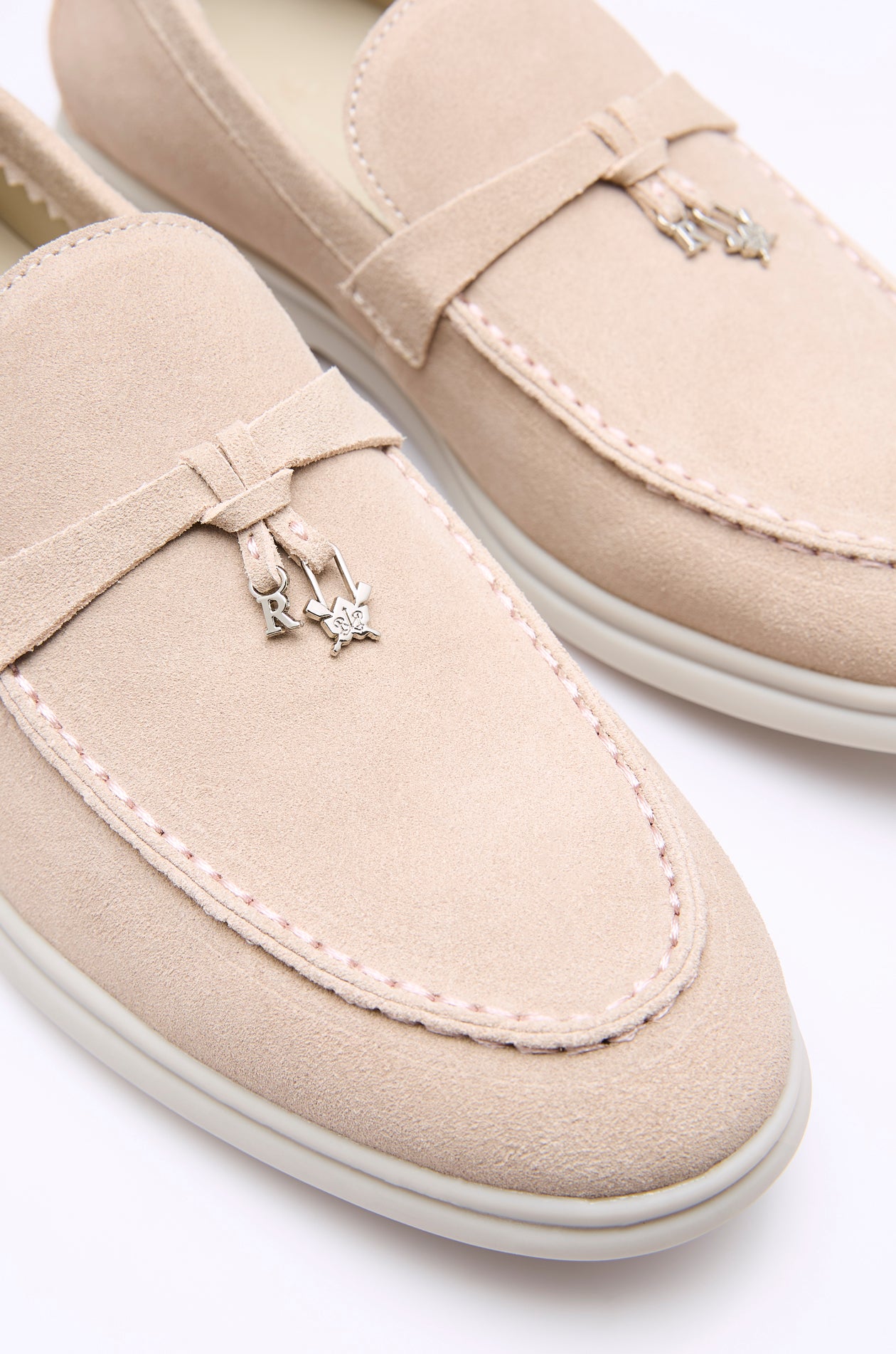 SUEDE LOAFERS