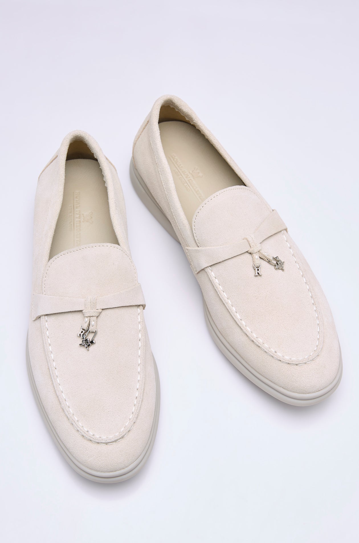 SUEDE LOAFERS
