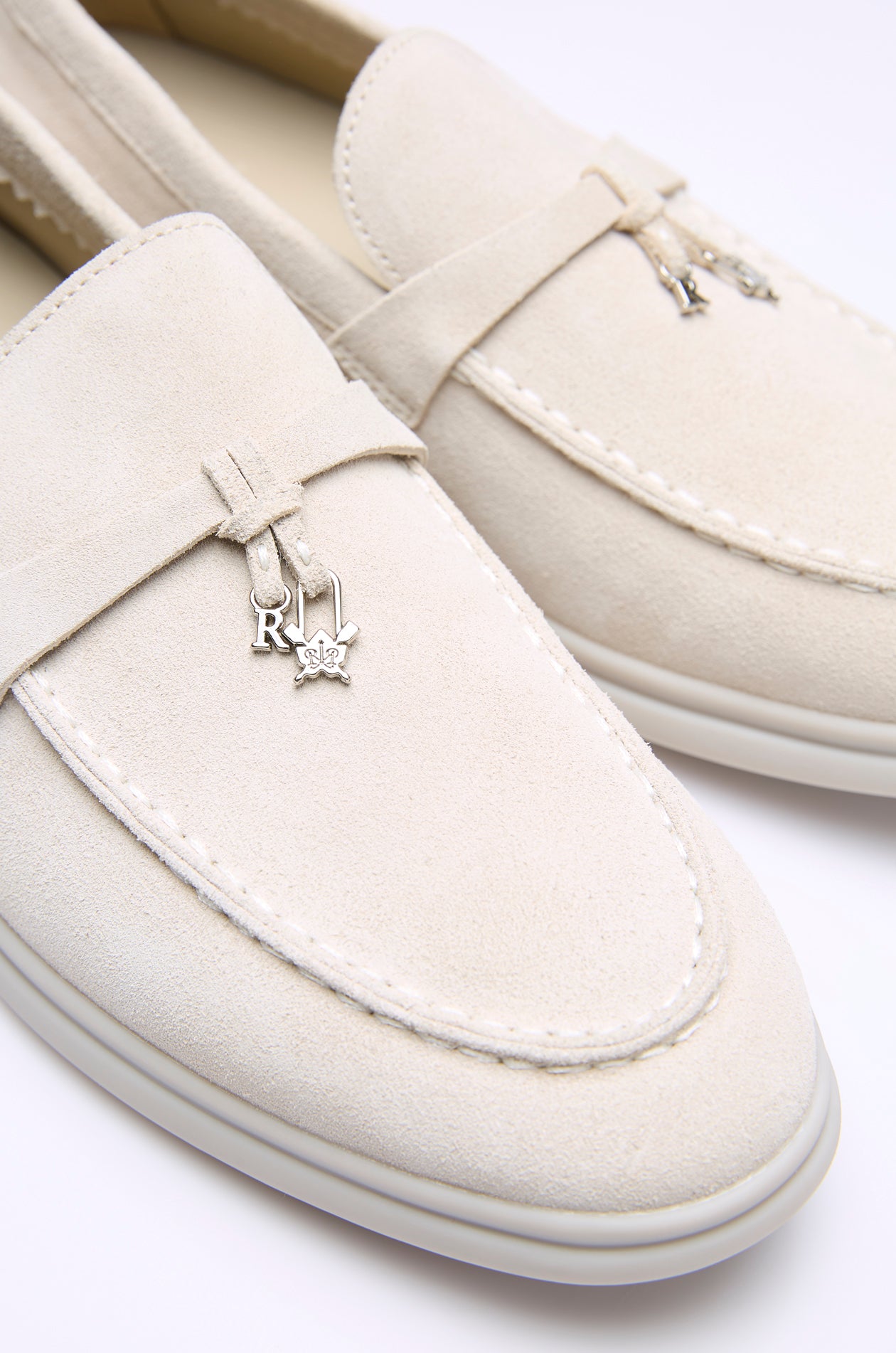 SUEDE LOAFERS