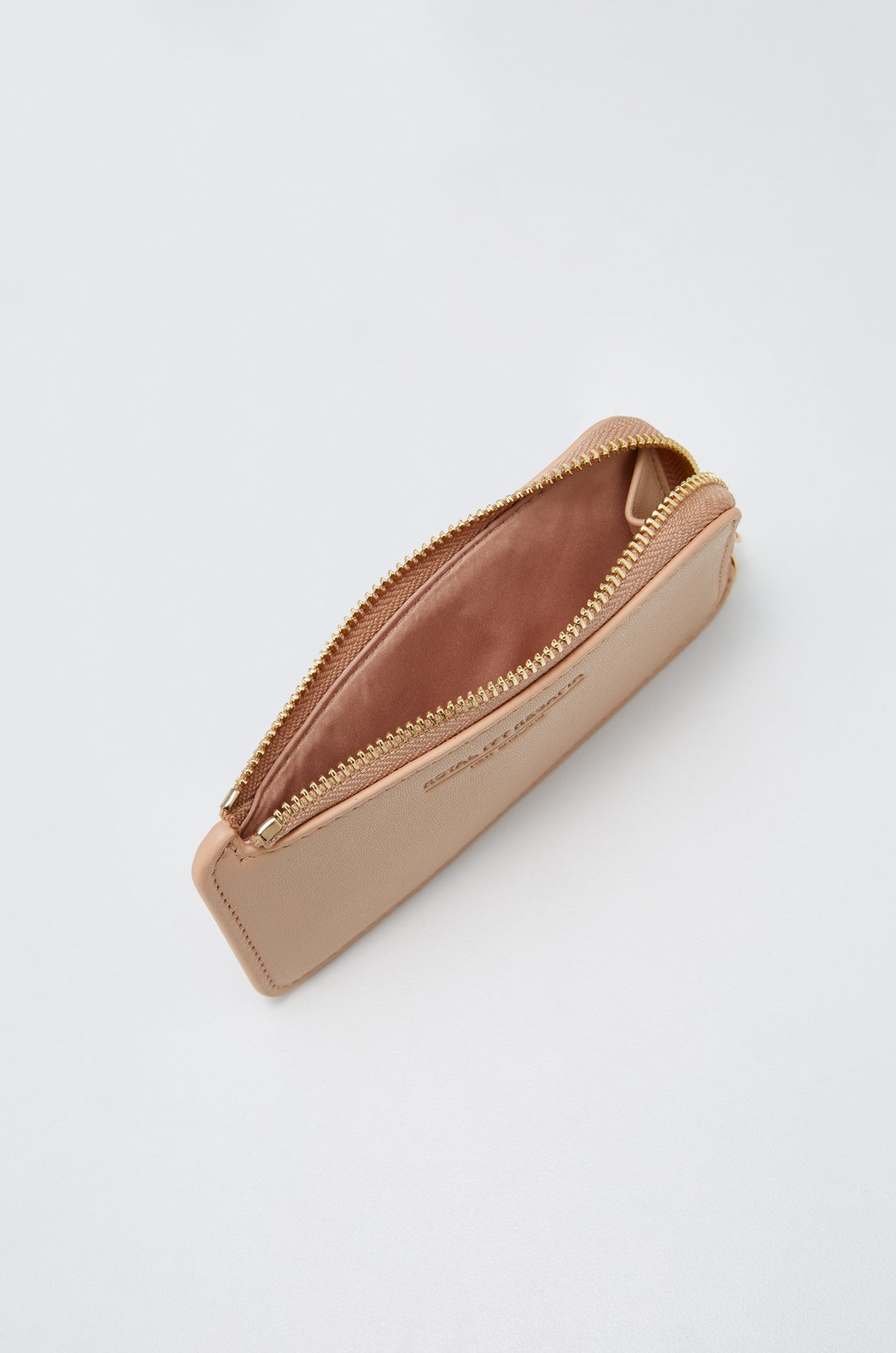 LEATHER COIN AND CARD HOLDER