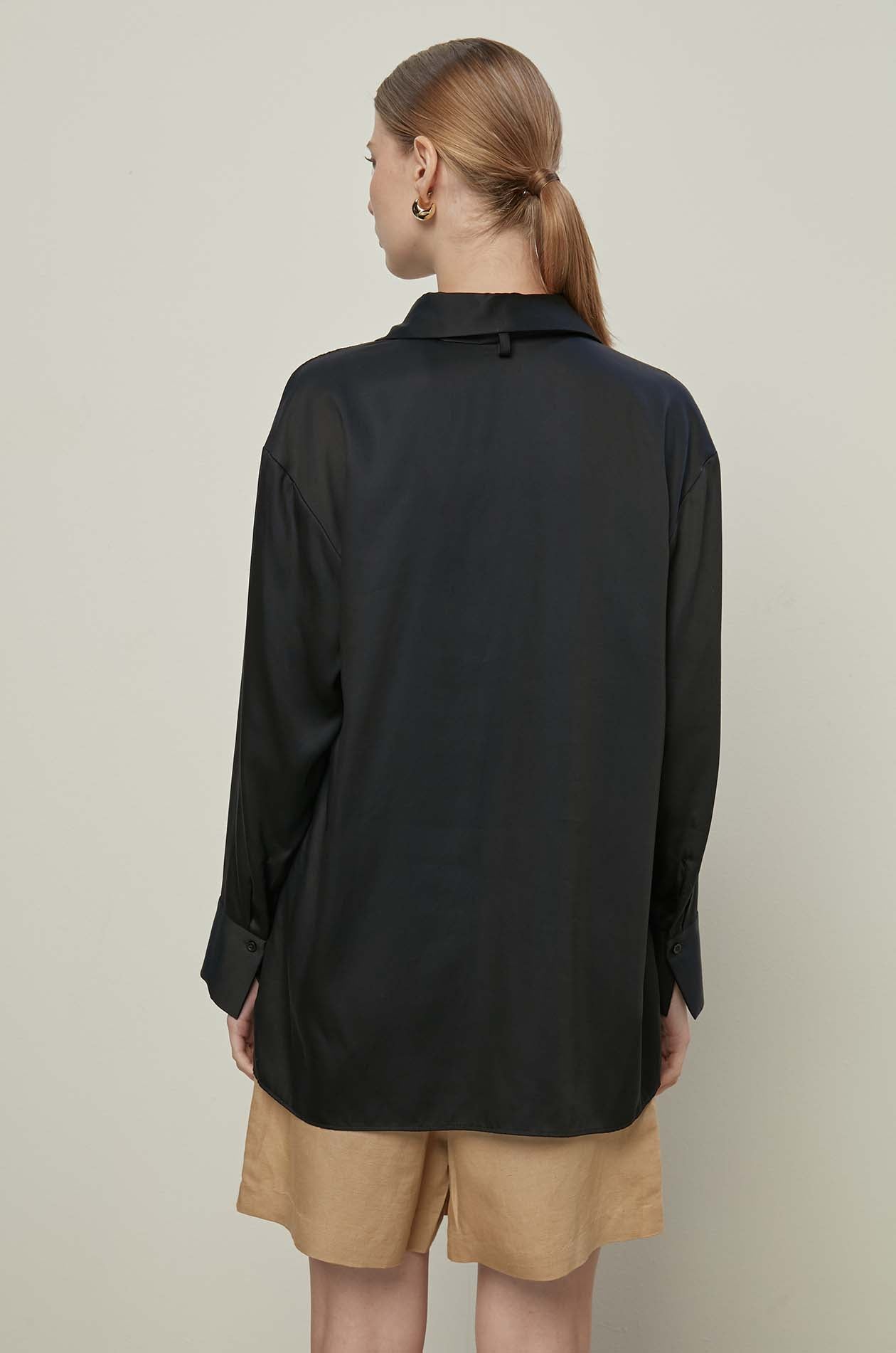 TIE STRAP BLOUSE