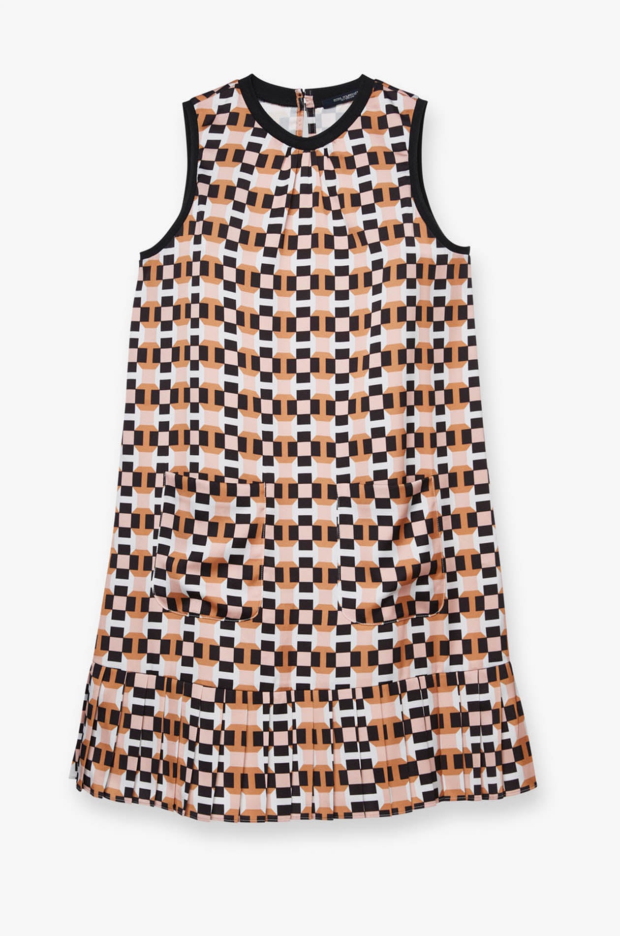 GEOMETRIC PRINTED DRESS