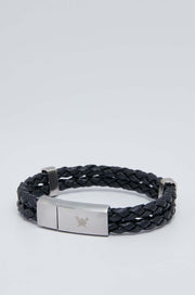BRAIDED LEATHER BRACELET