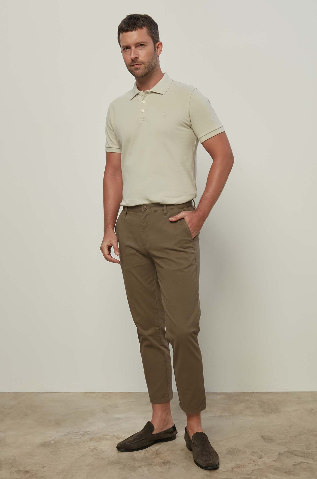 ANKLE CHINO PANTS