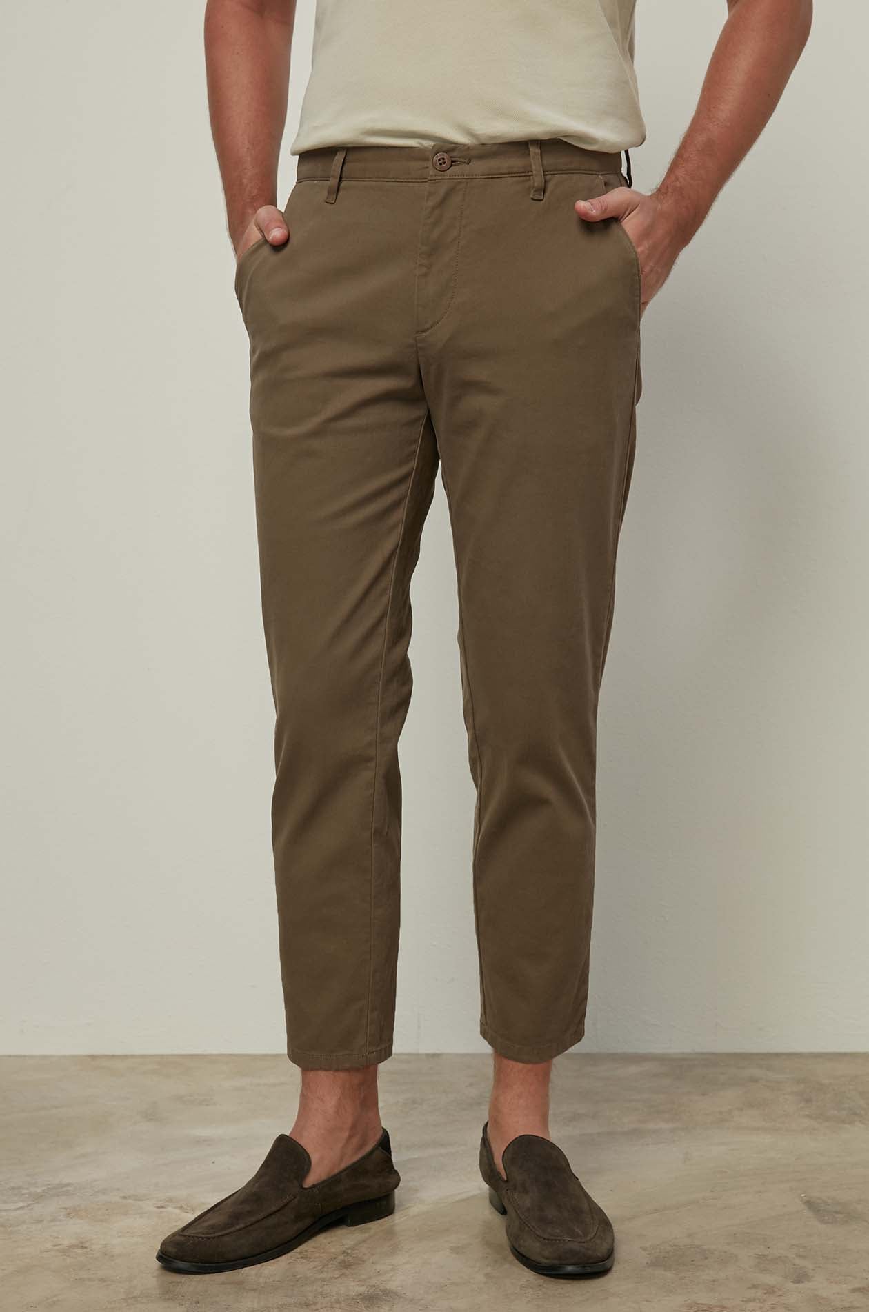 ANKLE CHINO PANTS