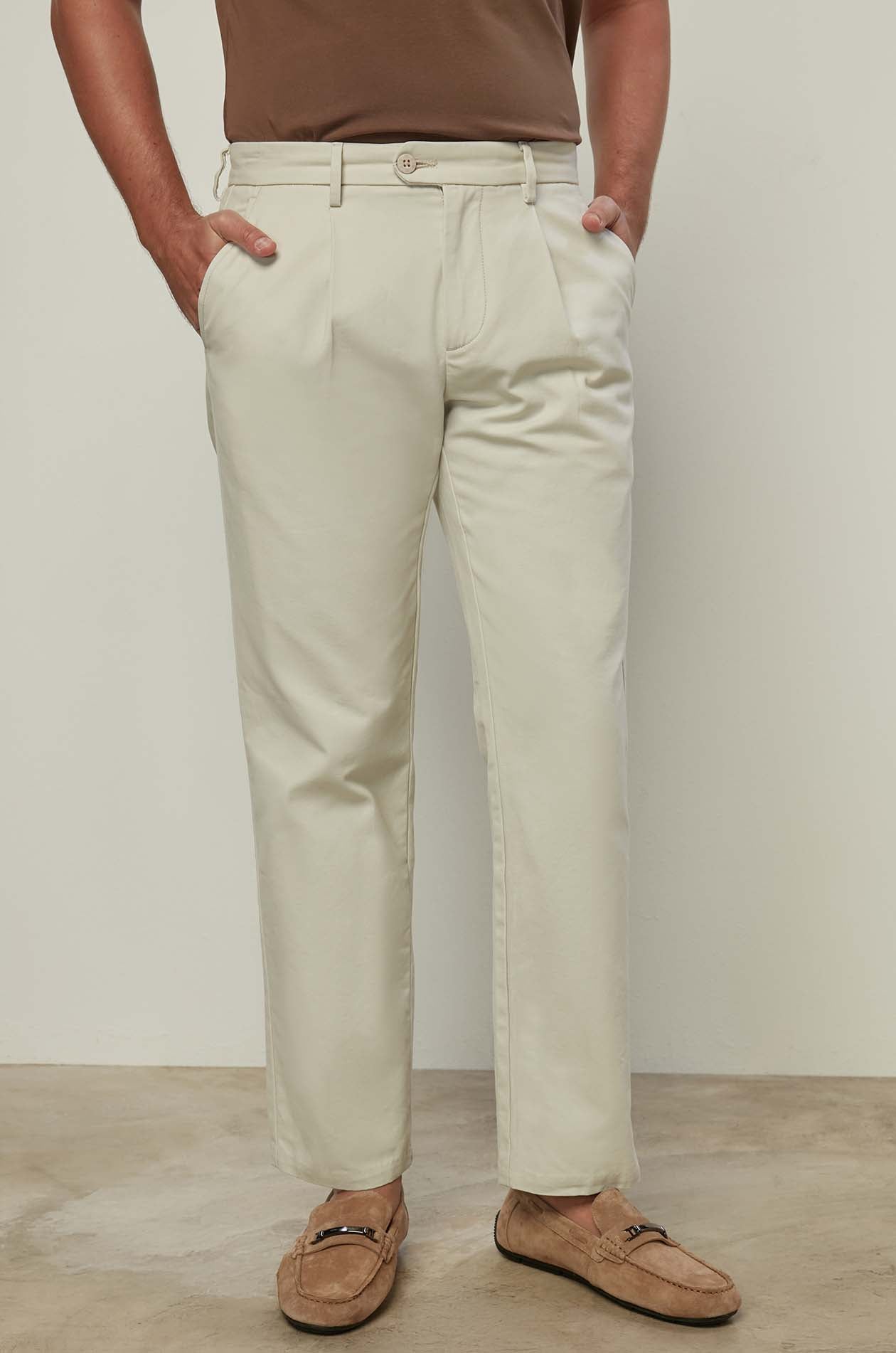 CANVAS CHINO PANTS