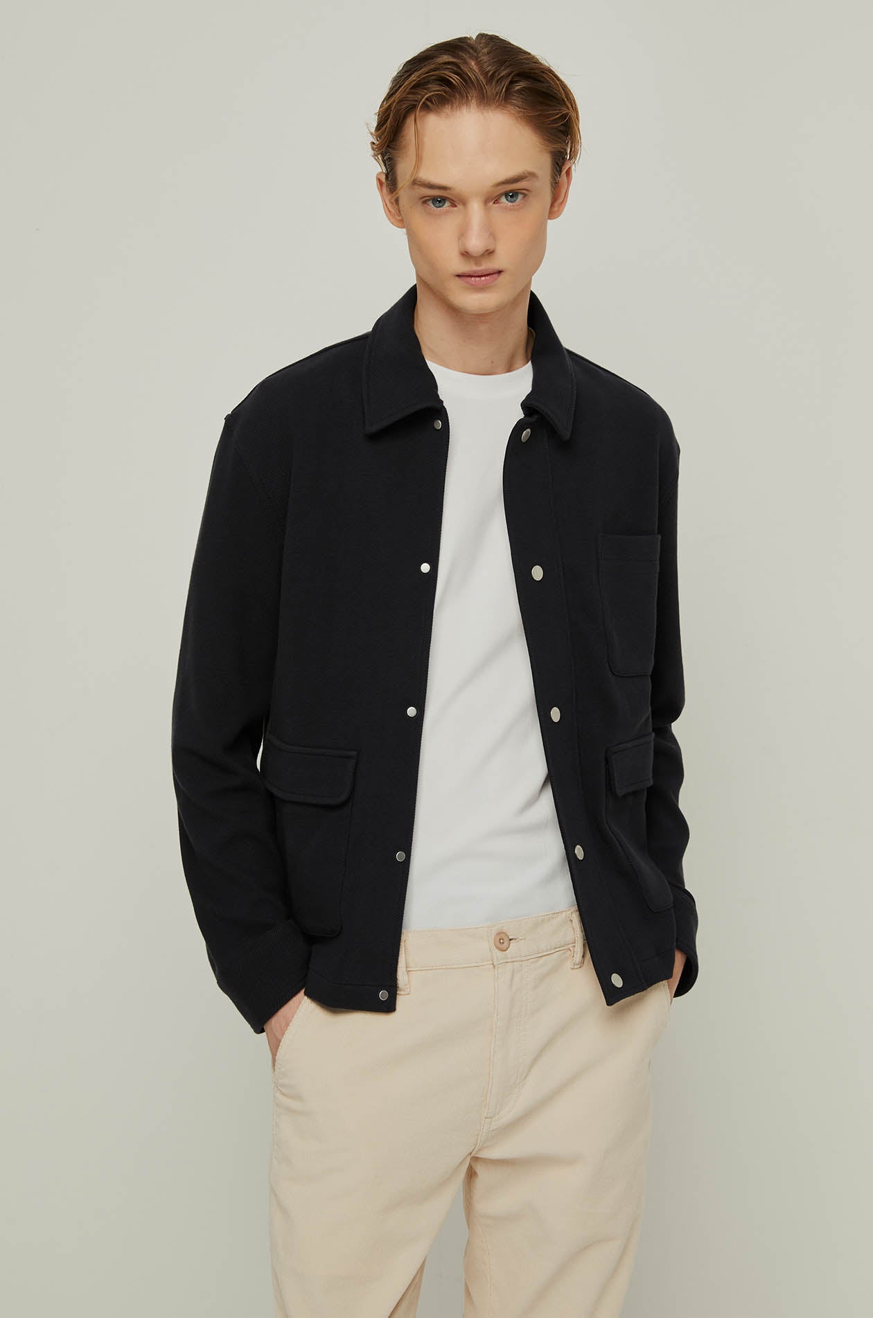 TWILL OVER SHIRT JACKET