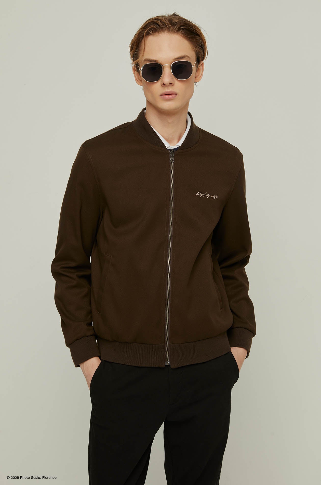 WATER LILIES AND JAPANESE BRIDGE MONET REVERSE BOMBER JACKET