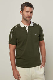 CONTRAST TRIM PIQUE POLO