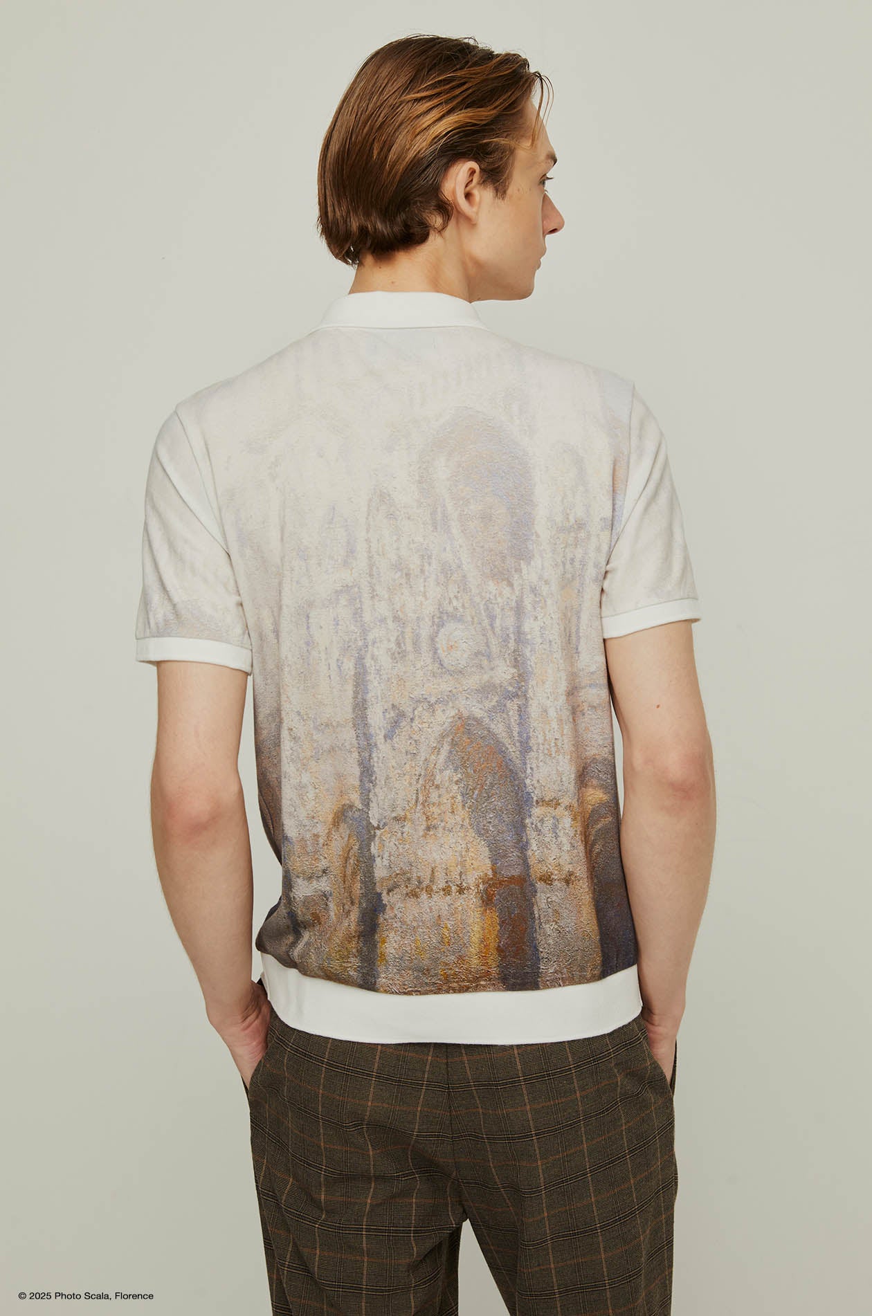 ROUEN CATHEDRAL PRINTED POLO