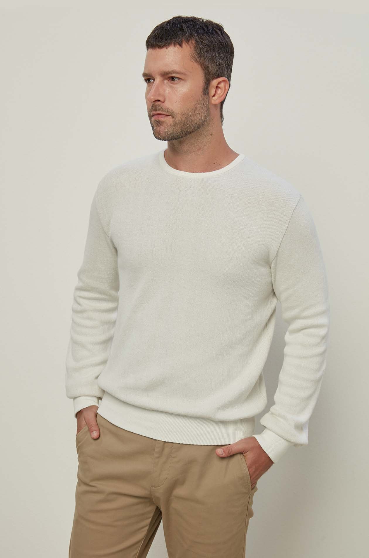 LONG SLEEVE KNITTED PULLOVER