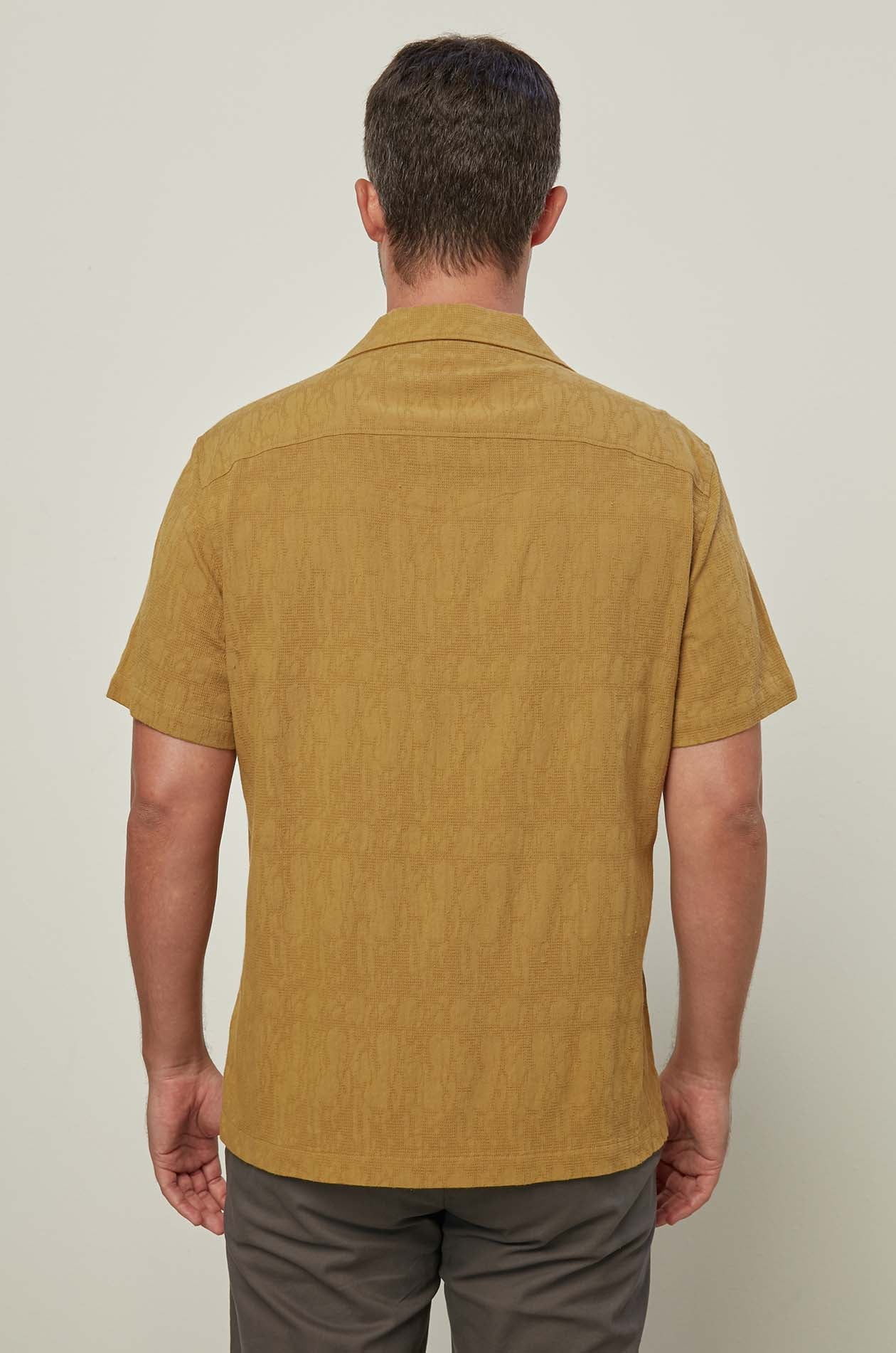 VISCOSE DOBBY HAWAII SHIRT