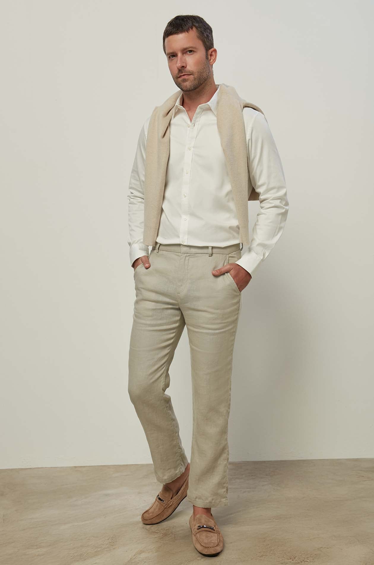 MERCERIZED LONG SLEEVE SHIRT