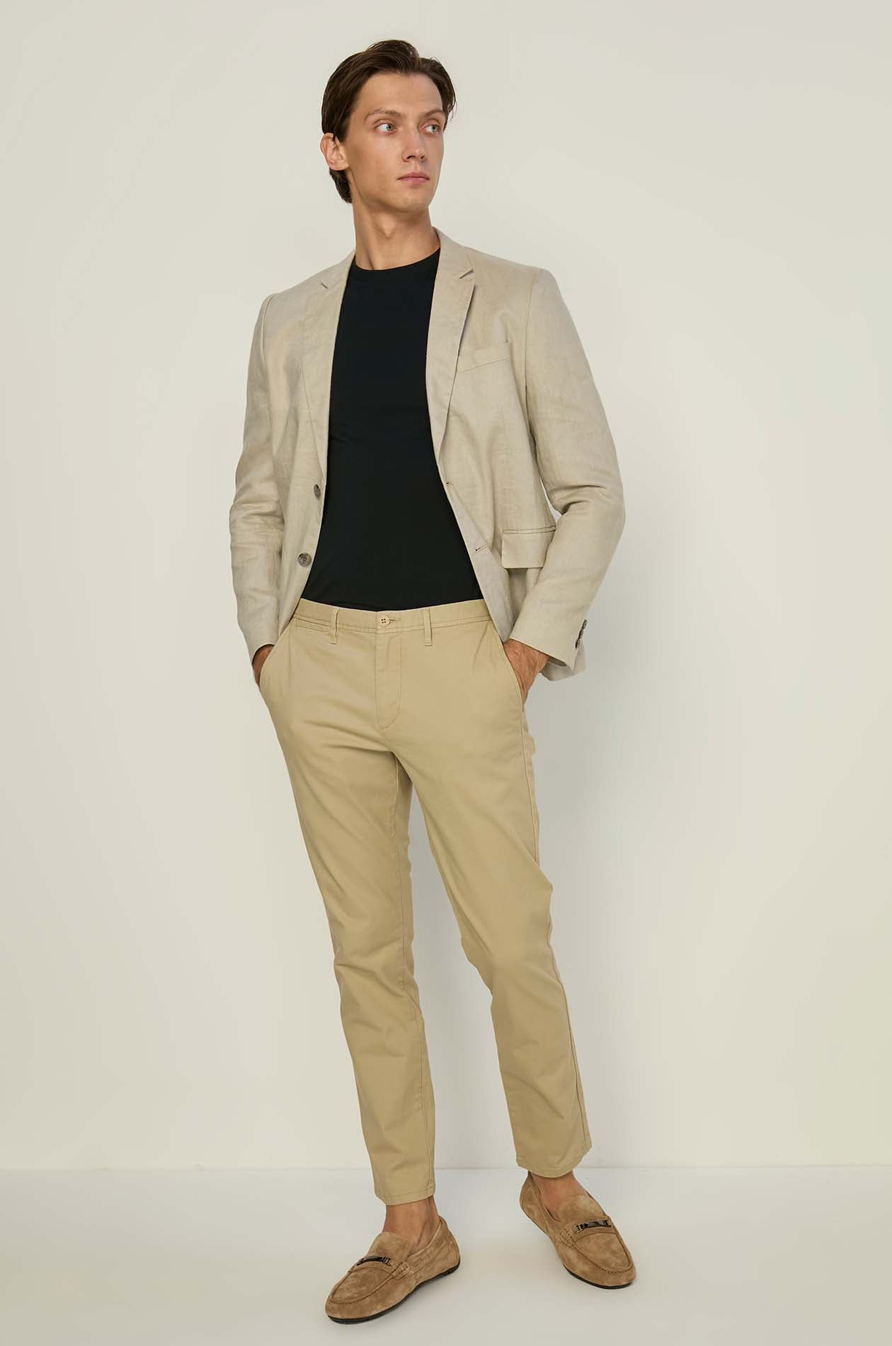 TEXTURED TAPE JERSEY TEE