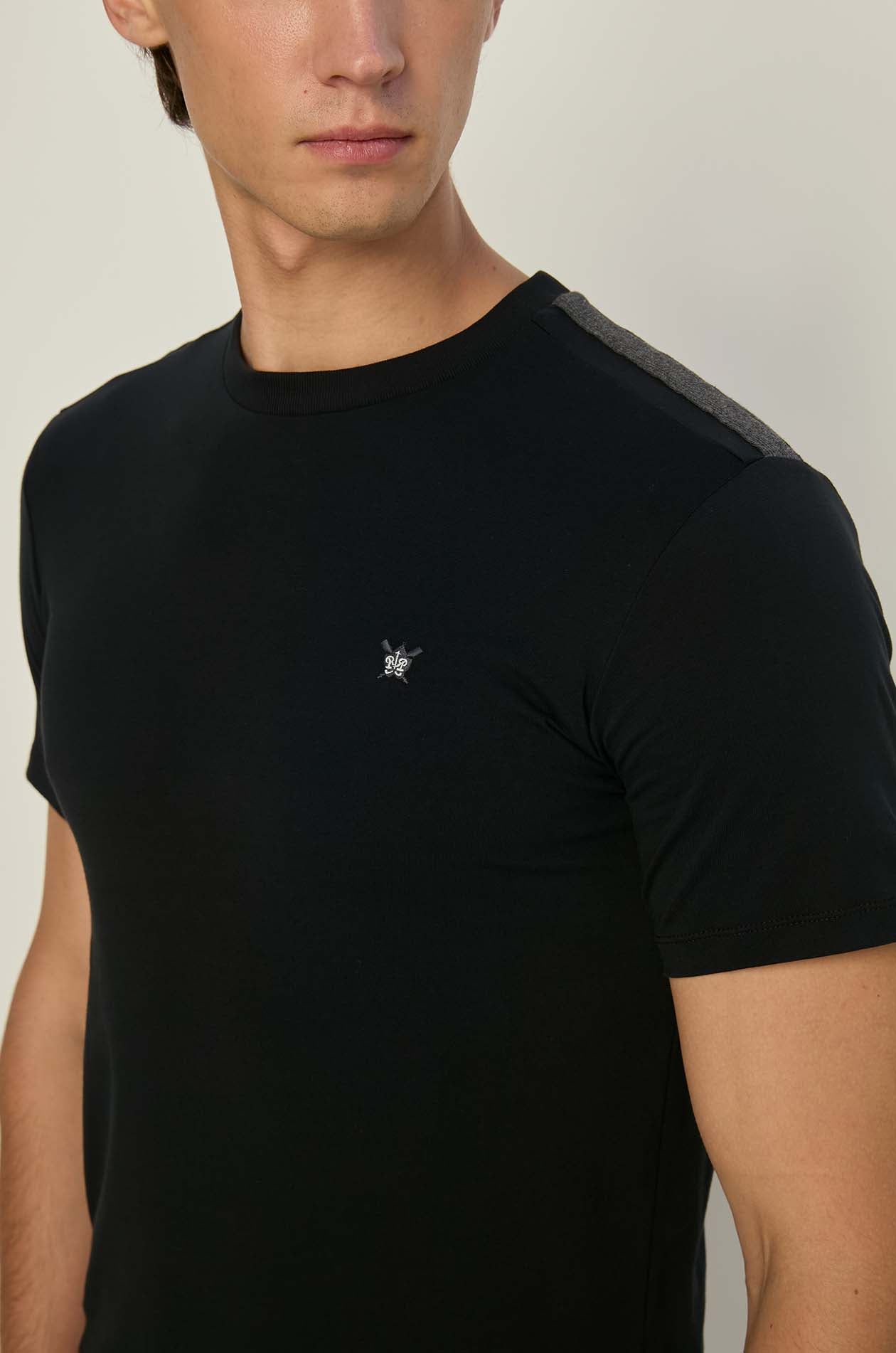 TEXTURED TAPE JERSEY TEE