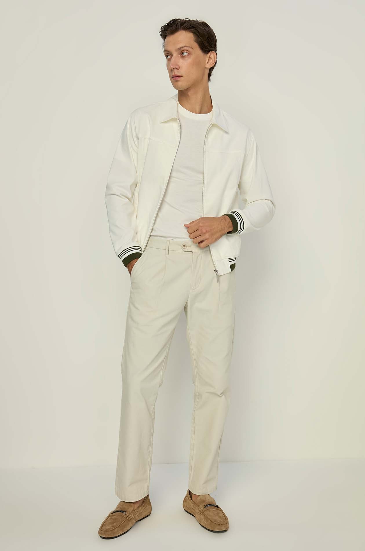 TEXTURED TAPE JERSEY TEE