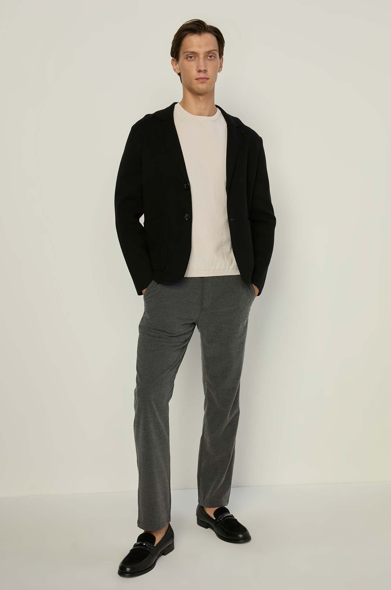 HONEYCOMB KNITTED TEE