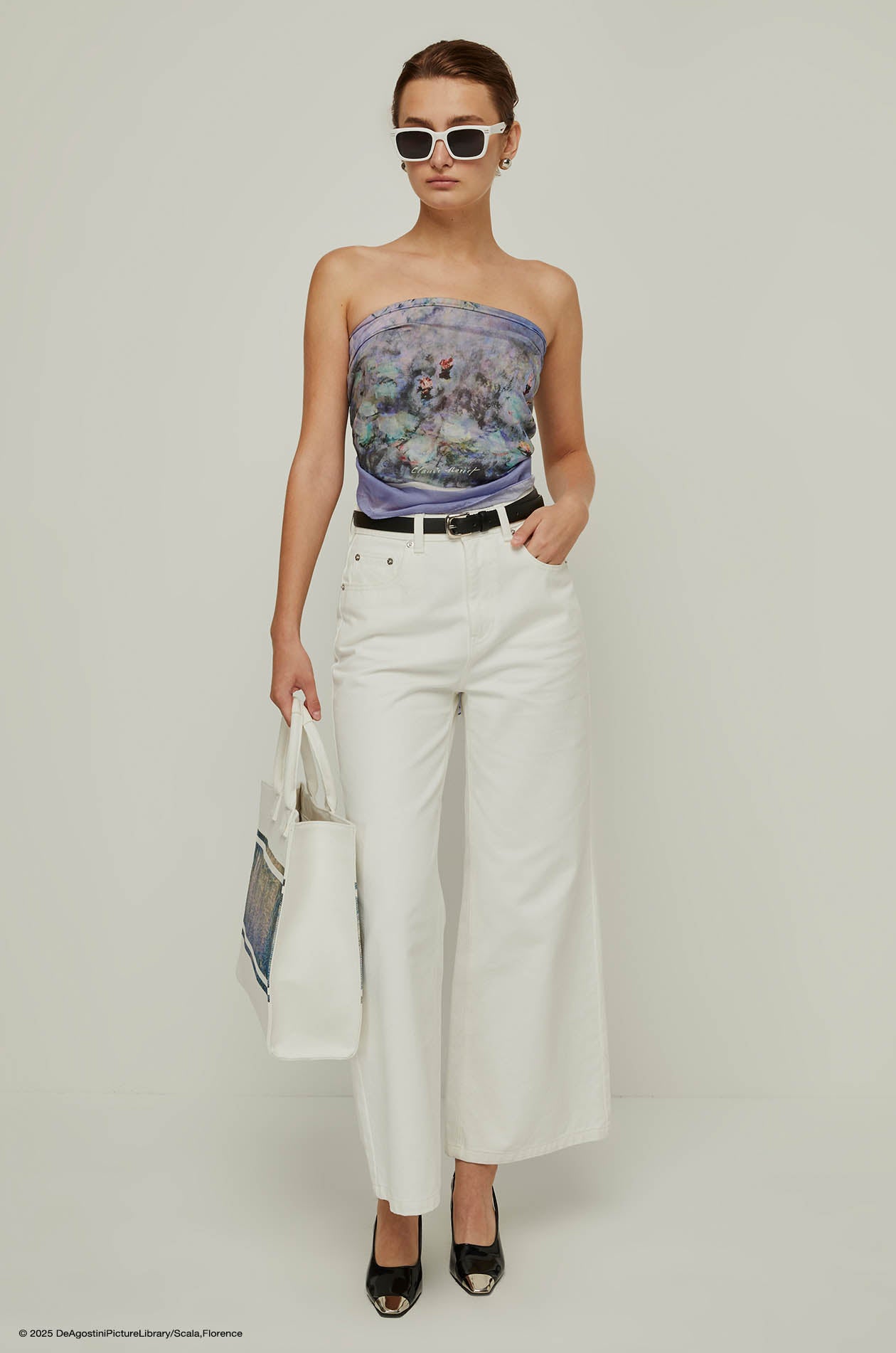 WATER LILIES MONET SCARF