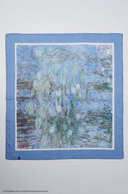 REFLECTS VERTE MONET SQUARE SCARF