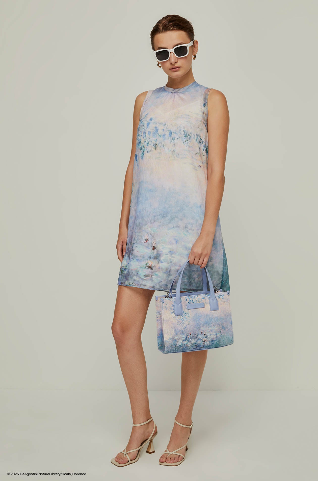 WATER LILIES MONET CROSSBODY BAG