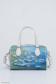 WATER LILIES MONET MINI BOSTON BAG