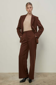 TWILL STRAIGHT LEG PANTS