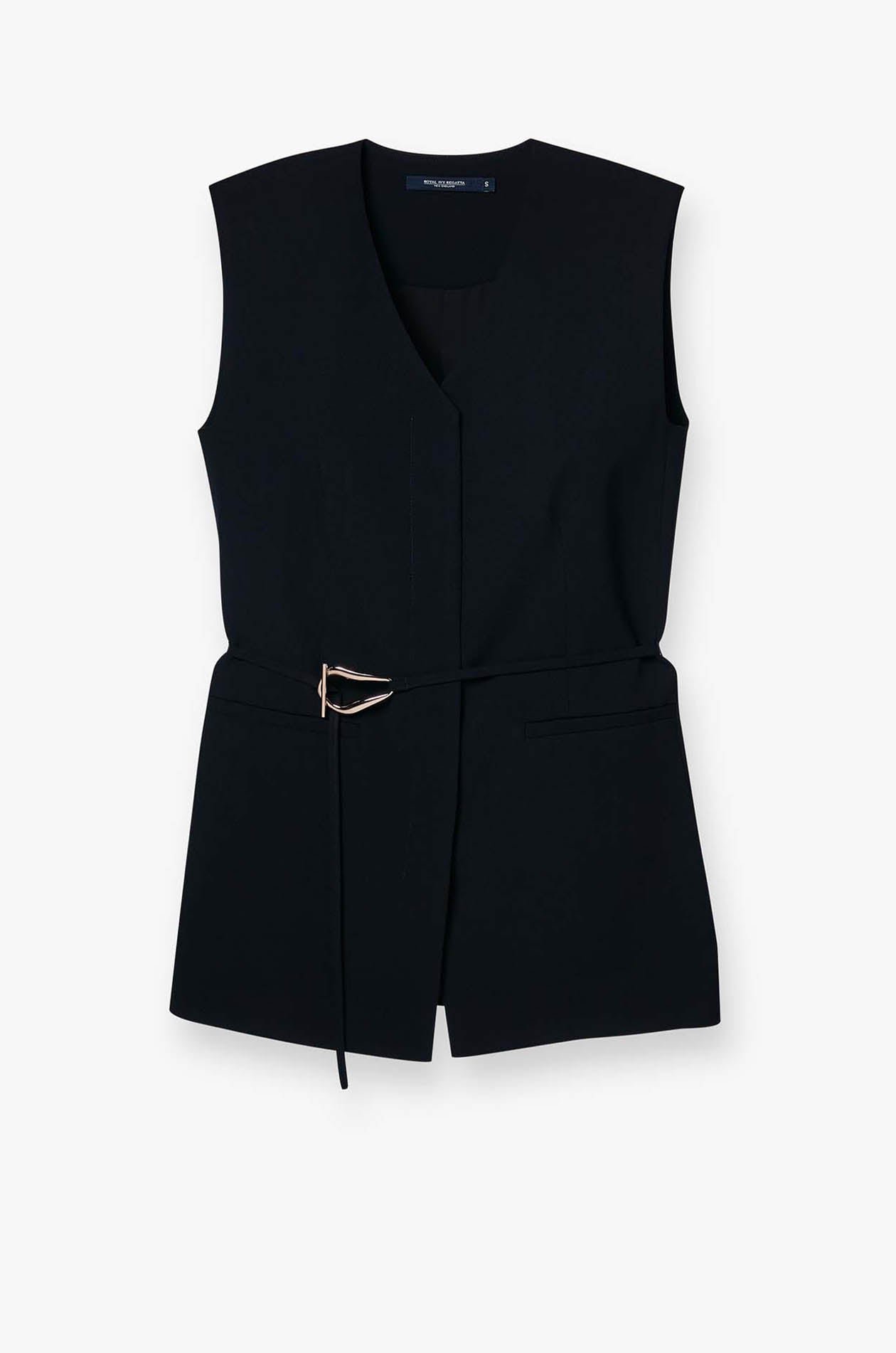 SLEEVELESS BLAZER