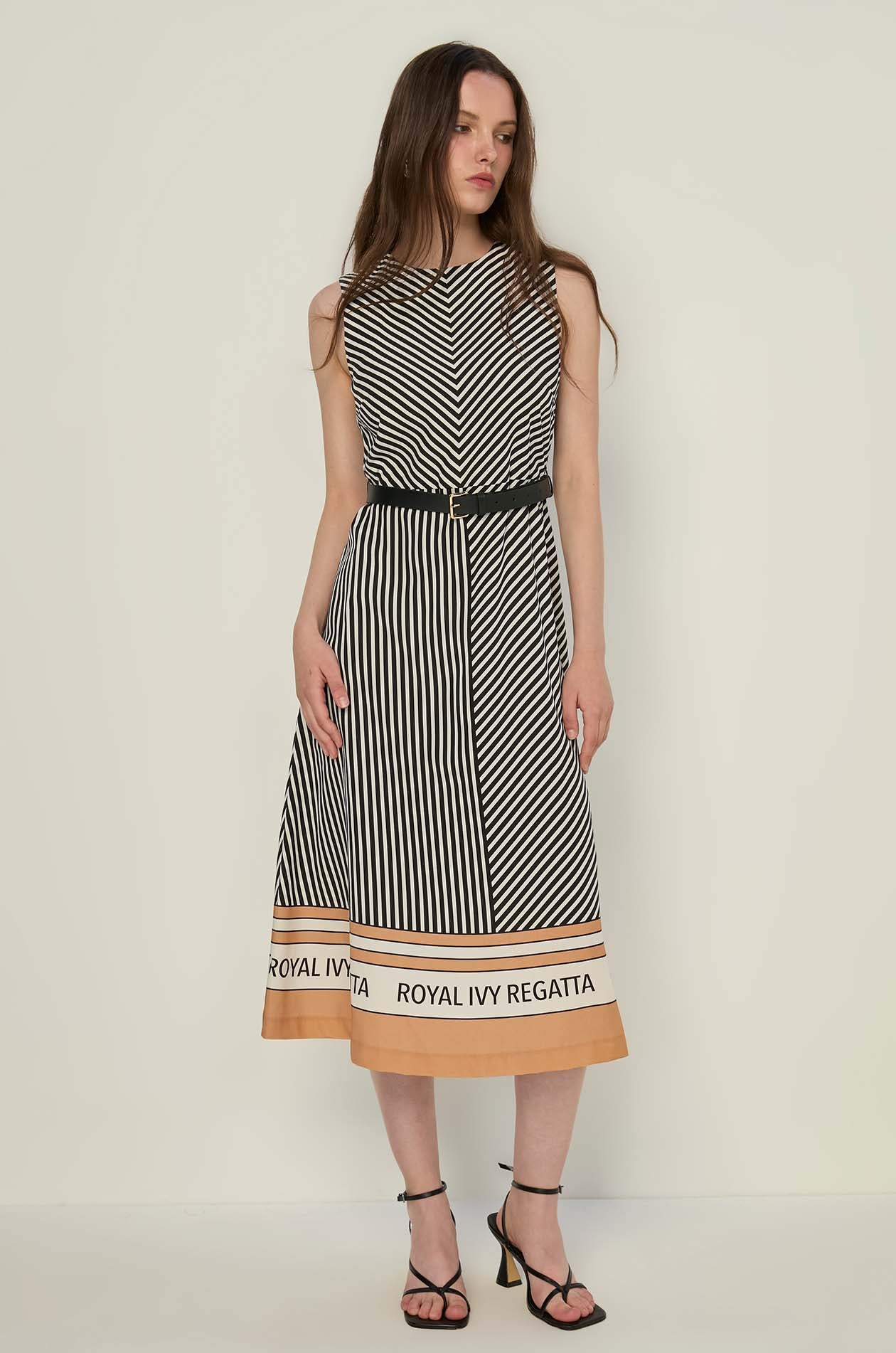 MULTI STRIPED DRESS