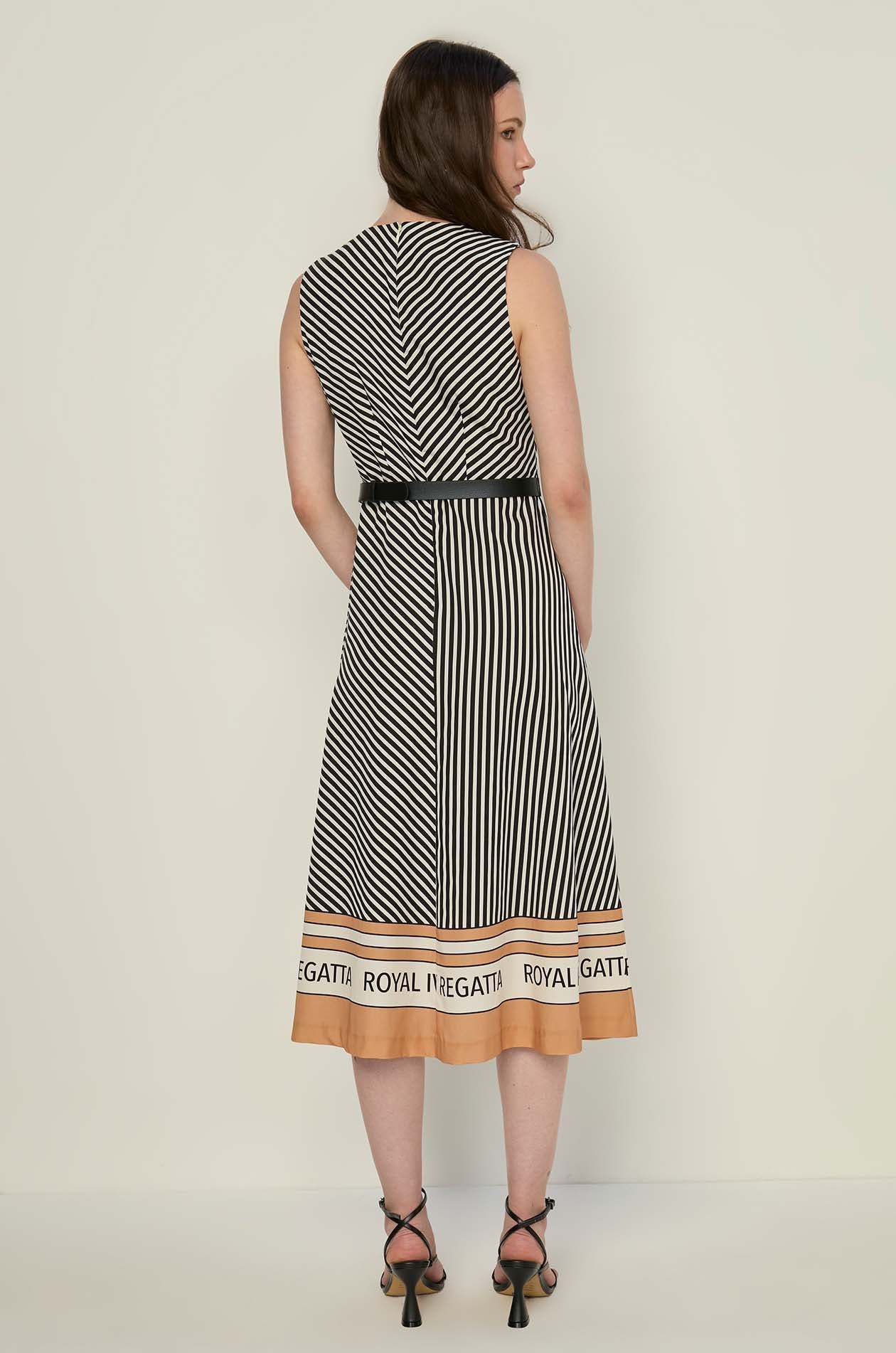 MULTI STRIPED DRESS