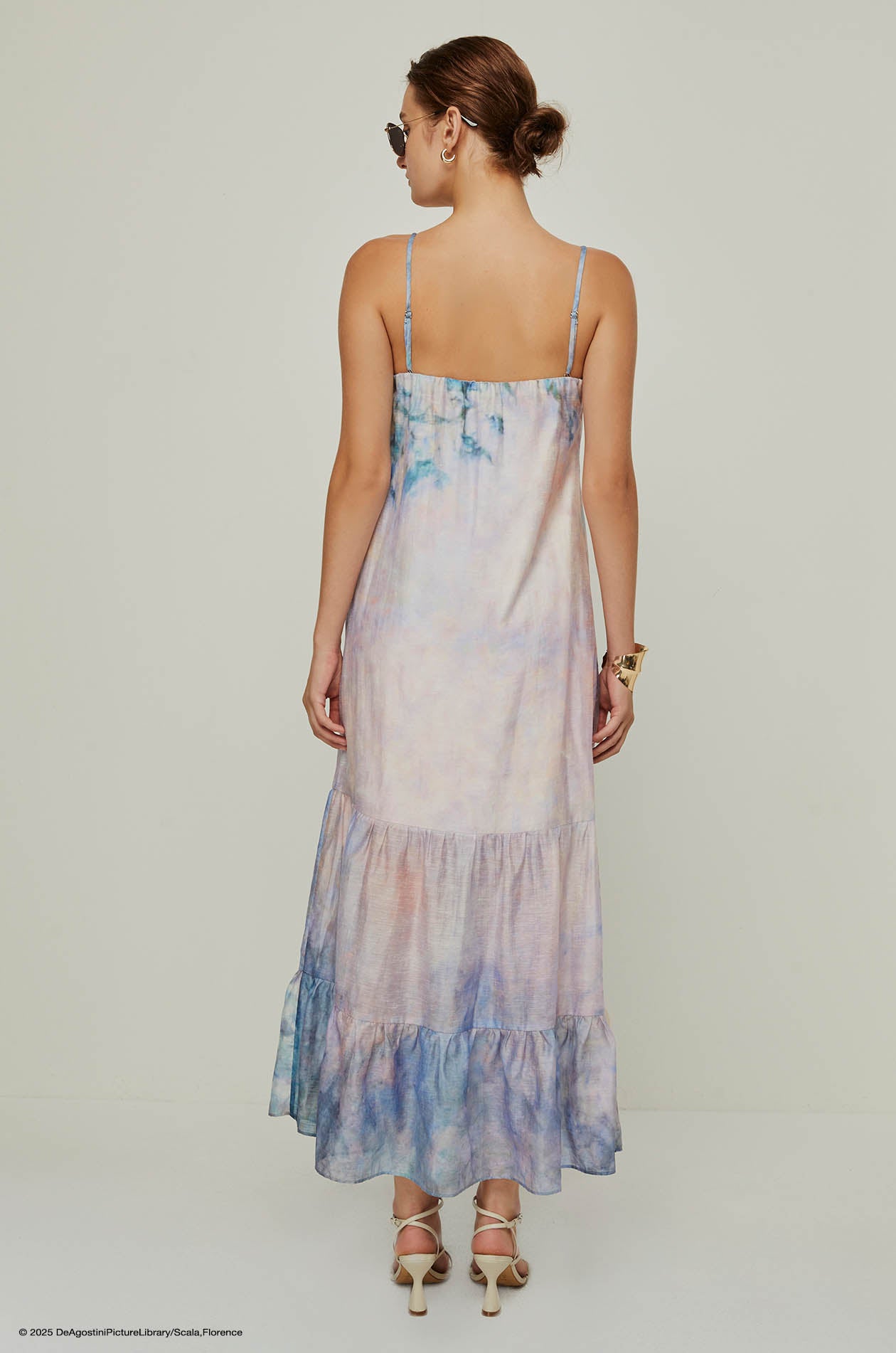 WATER LILIES MONET MAXI DRESS