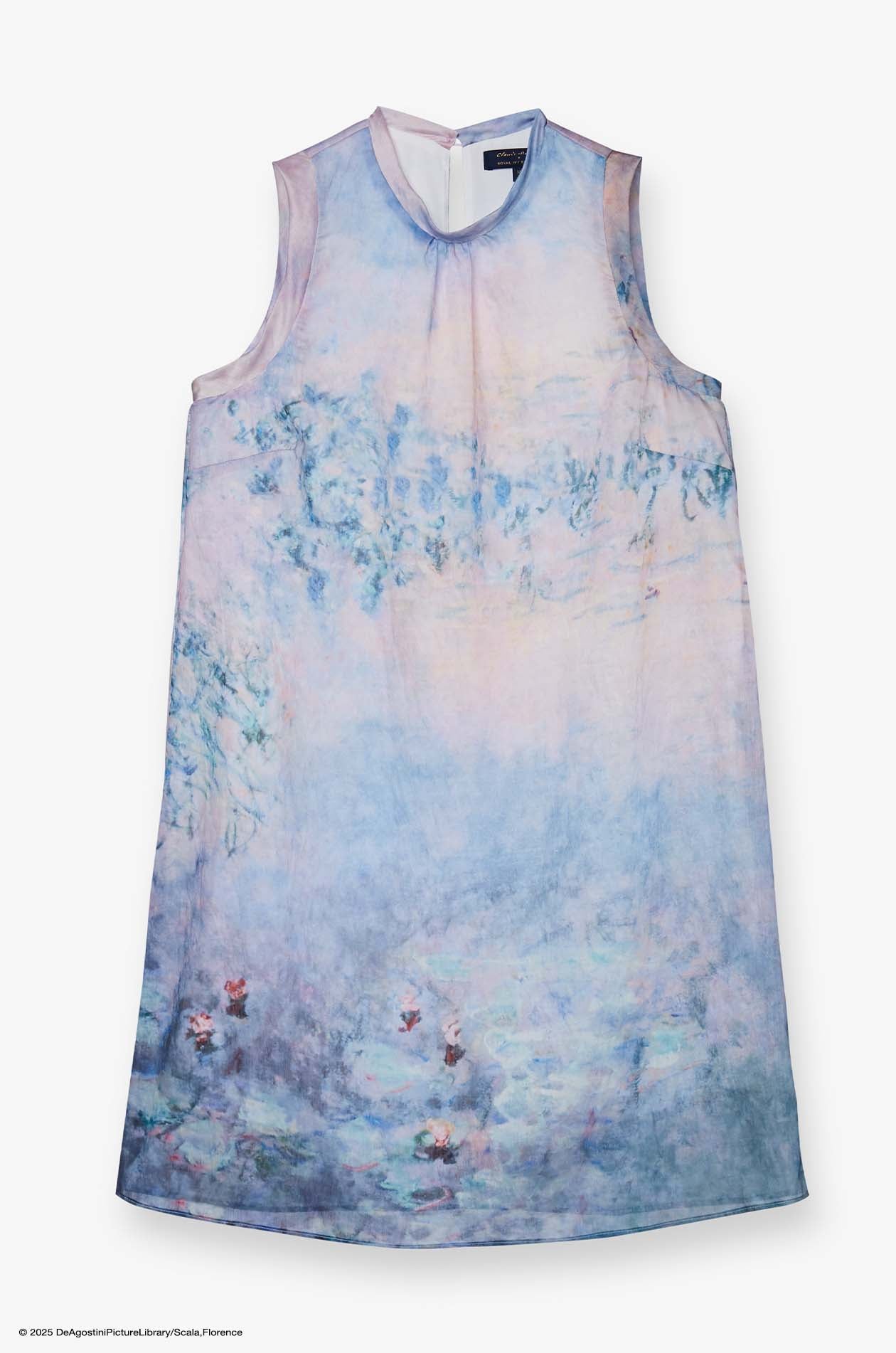 WATER LILIES MONET SHIFT DRESS