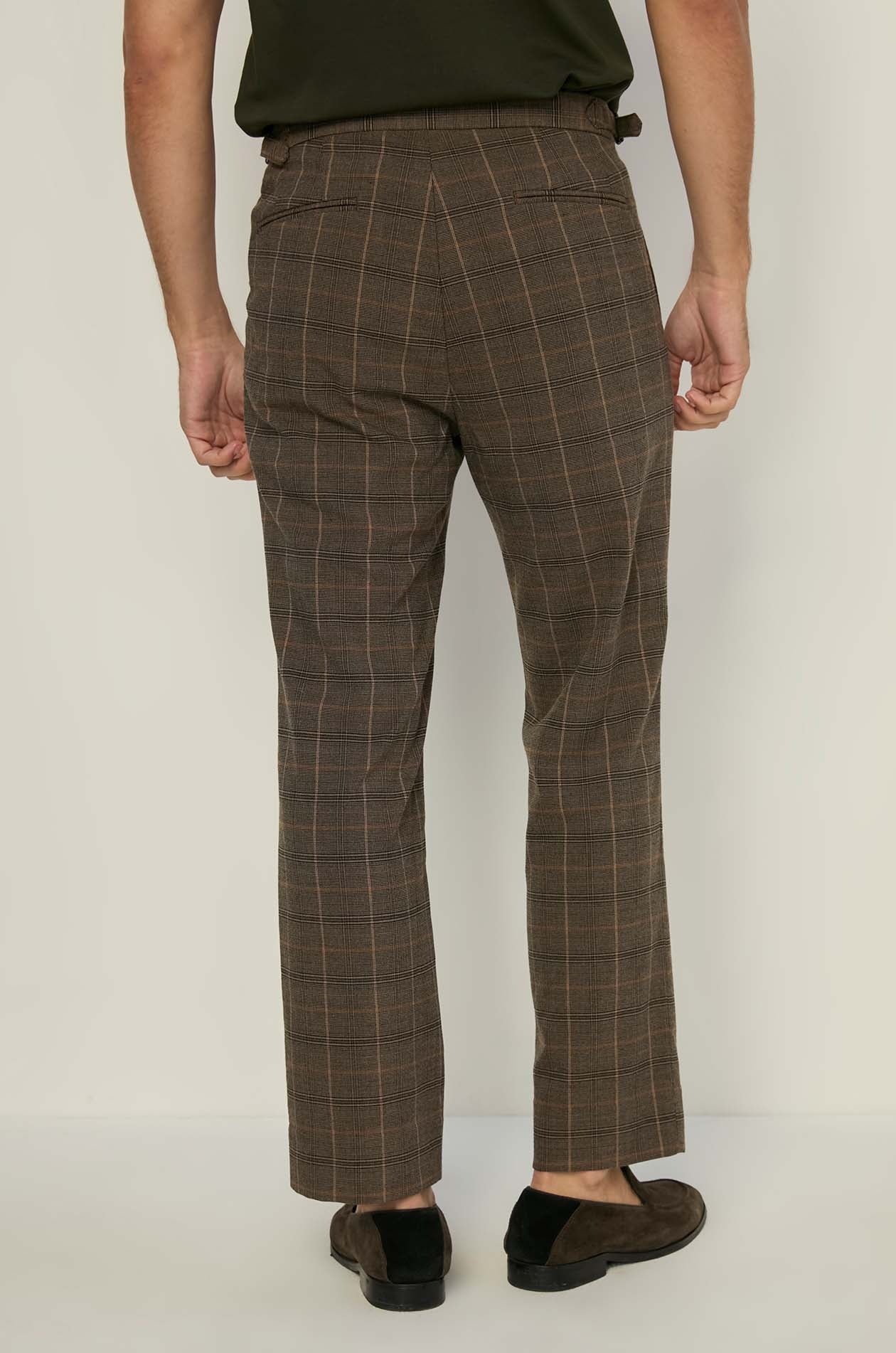 CHECKERED TROUSERS
